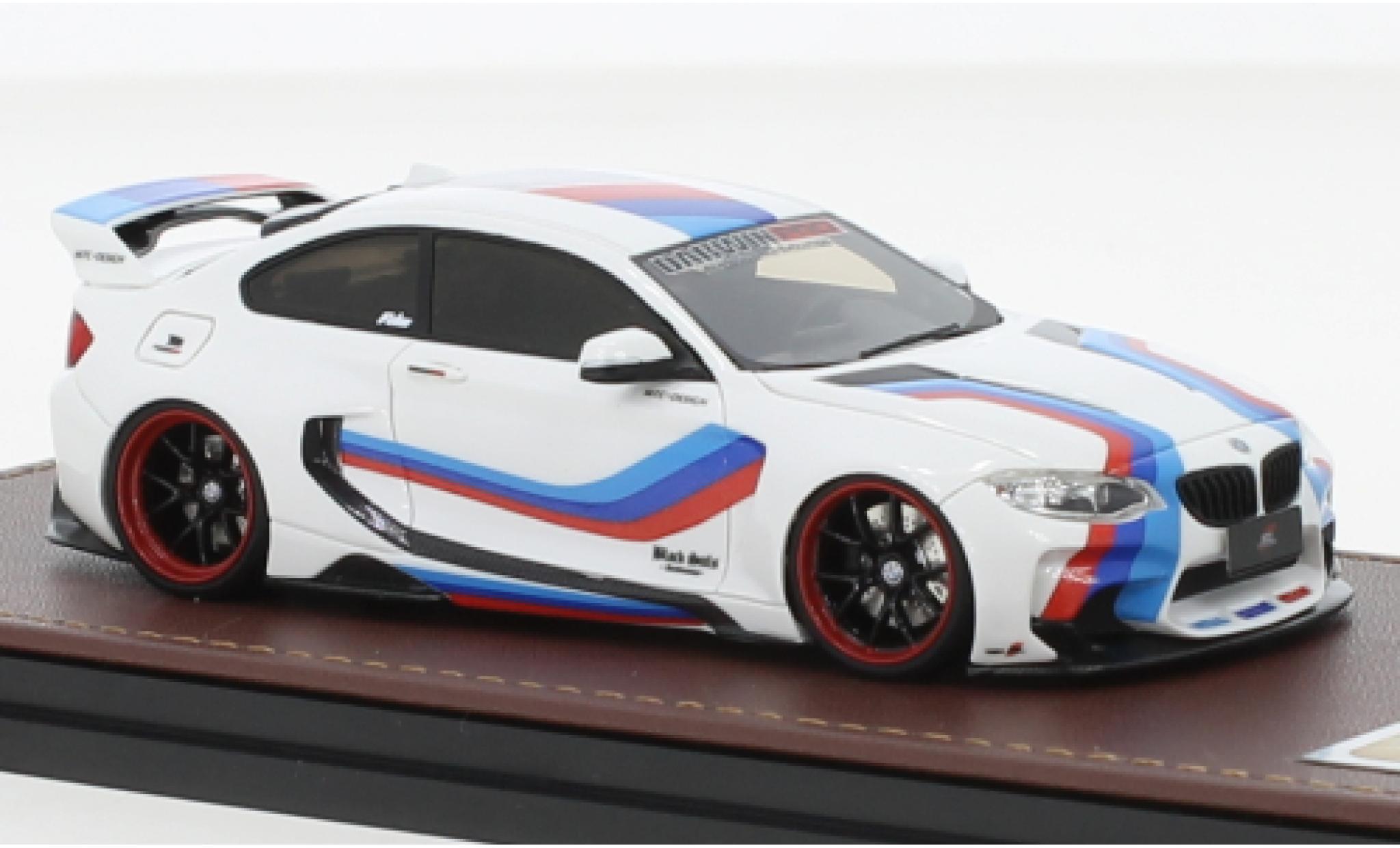 Bmw M235 1/43 GLM i DarwinPro MTC Design Black Sails wit/Dekor modelauto