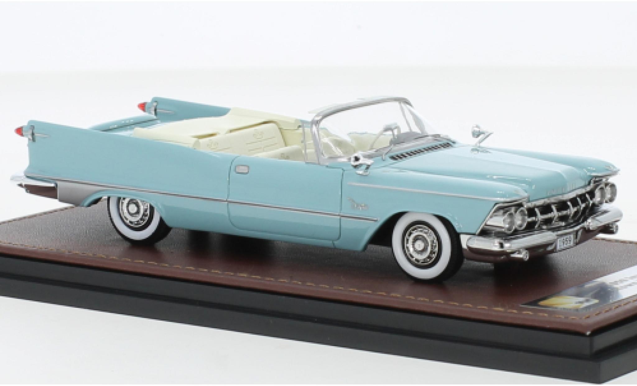 Imperial Crown 1/43 GLM Cabriolet blauw 1959 modelauto