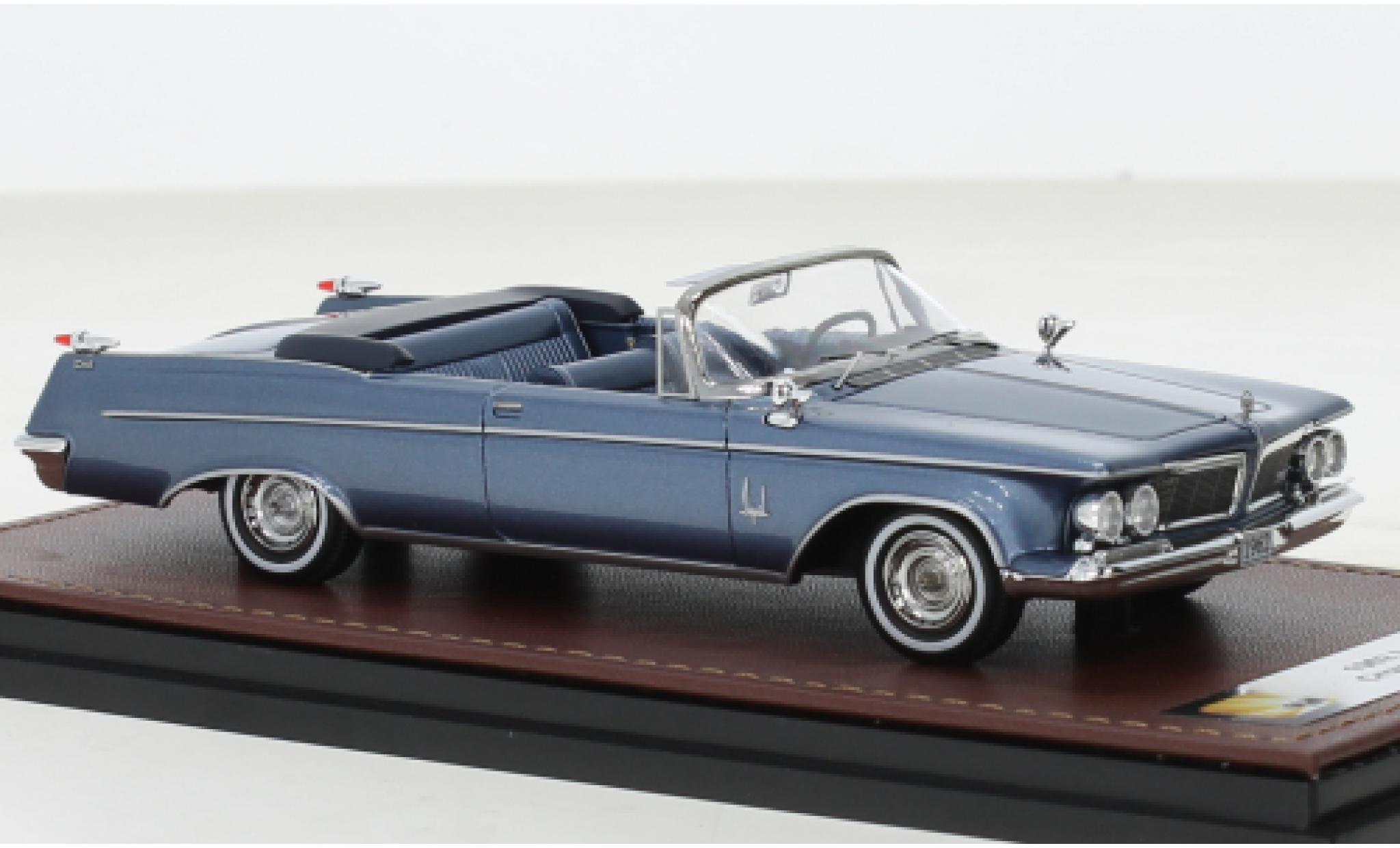 Imperial Crown 1/43 GLM Cabriolet metallic blauw 1962 modelauto