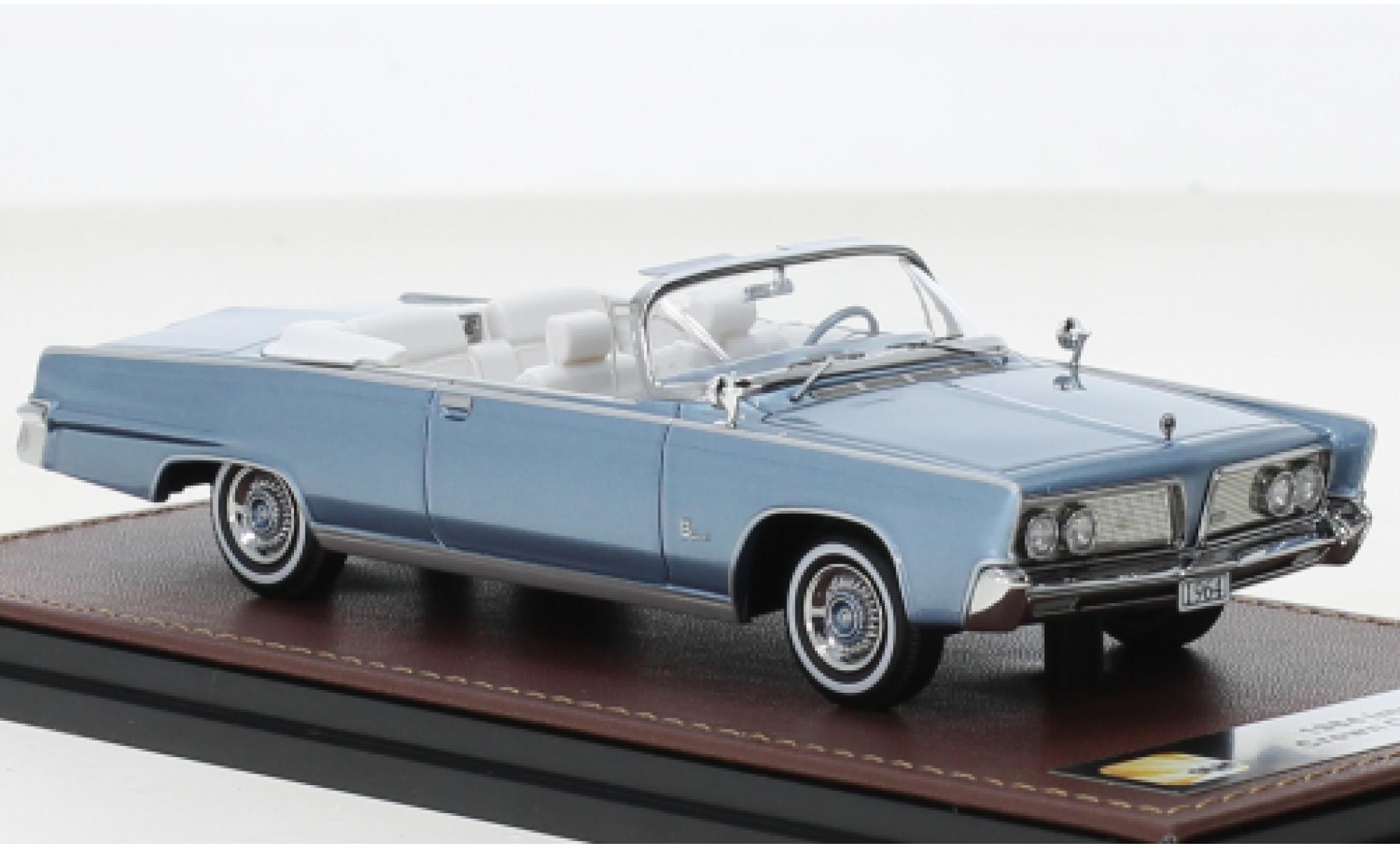 Imperial Crown 1/43 GLM Cabriolet metallic blauw 1964 modelauto