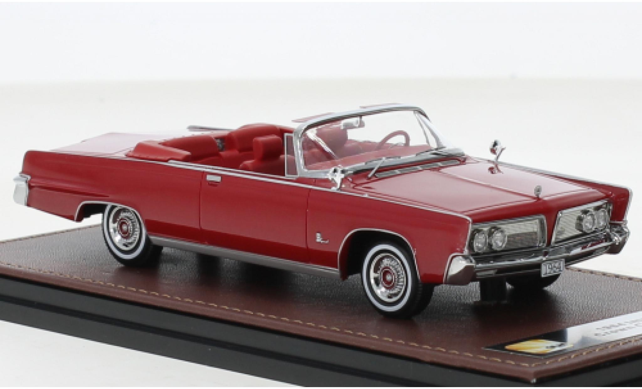 Imperial Crown 1/43 GLM Cabriolet rood 1964 modelauto