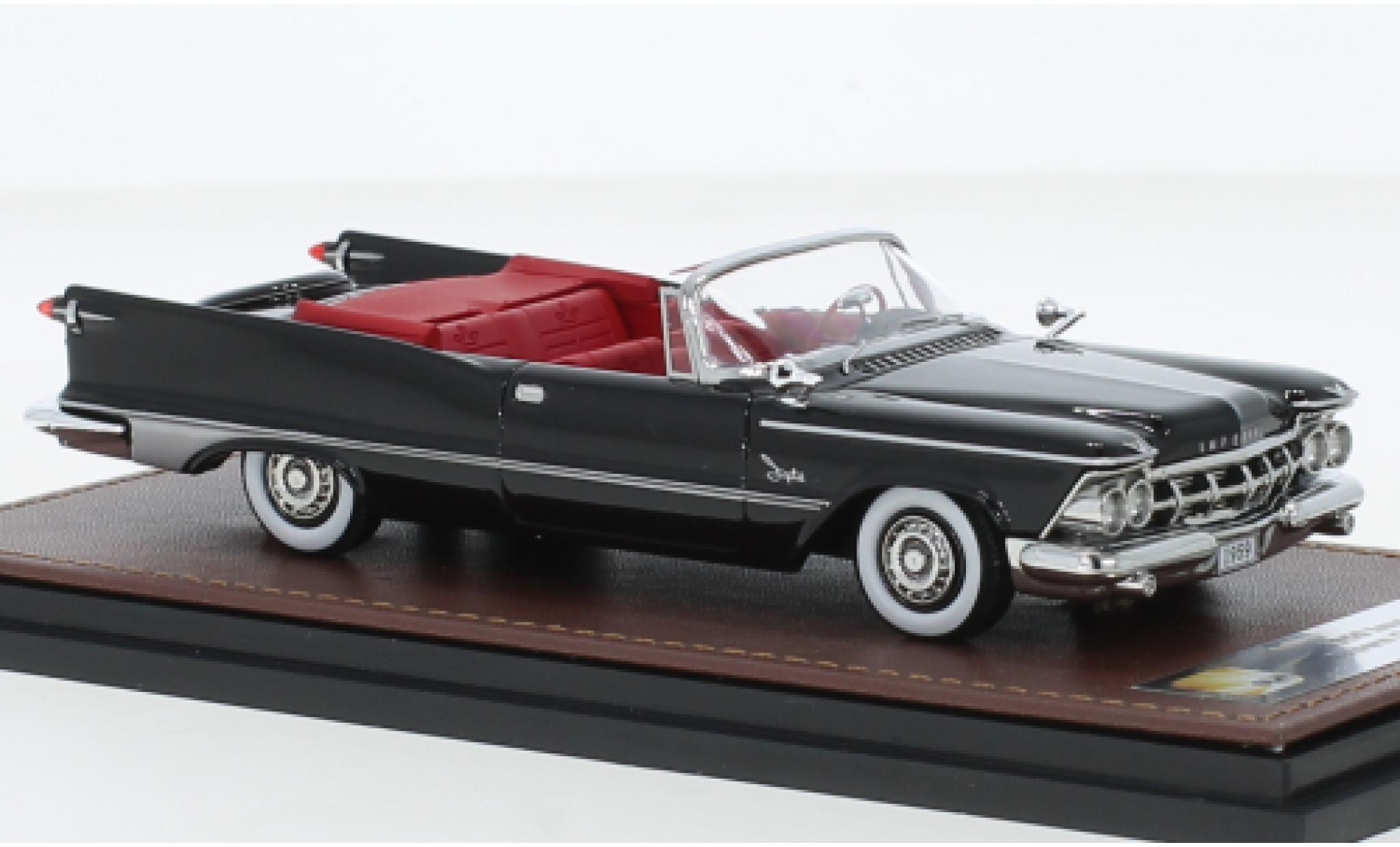 Imperial Crown 1/43 GLM Cabriolet zwart 1959 modelauto