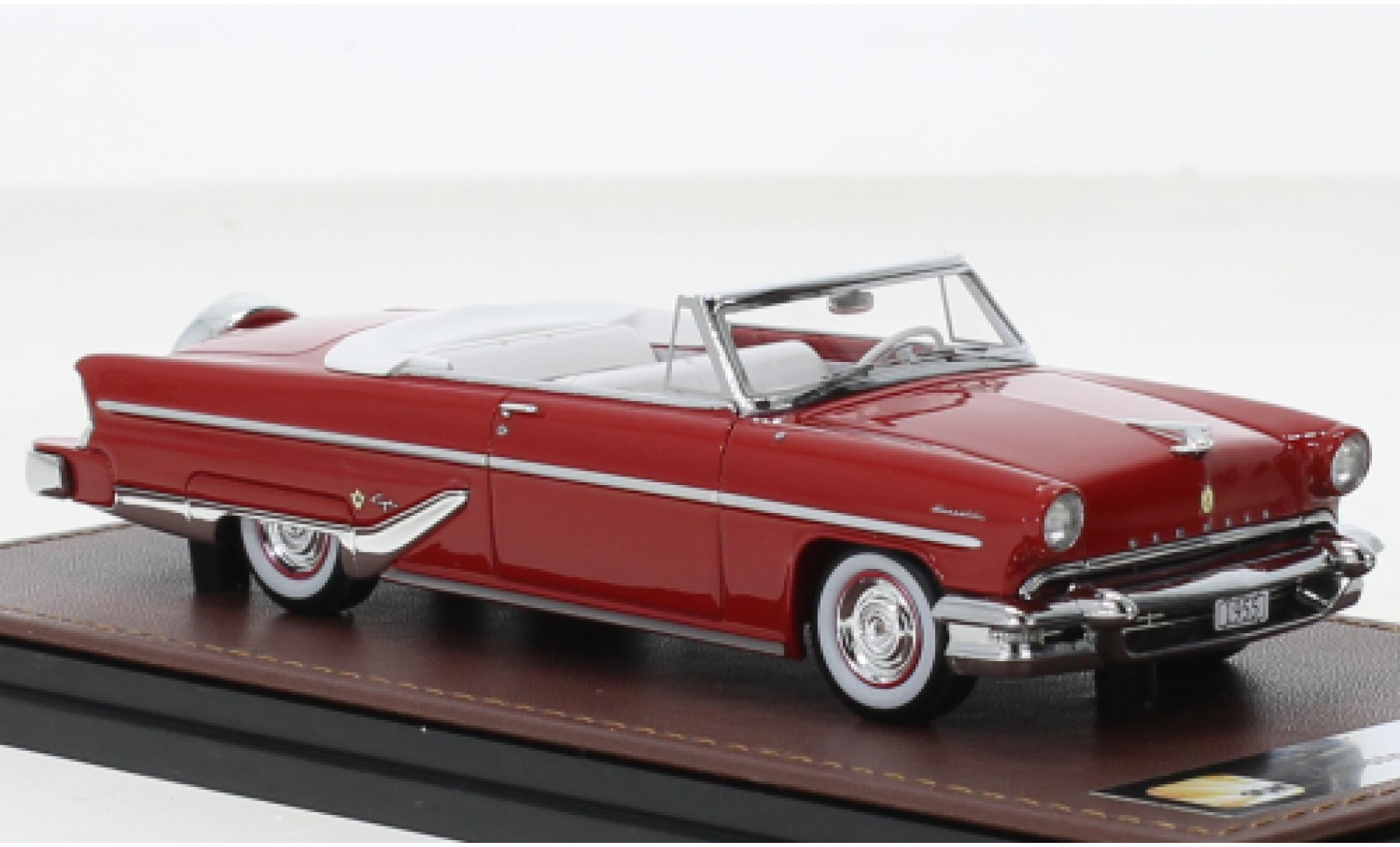 Lincoln Capri 1/43 GLM Cabriolet rood 1955 modelauto