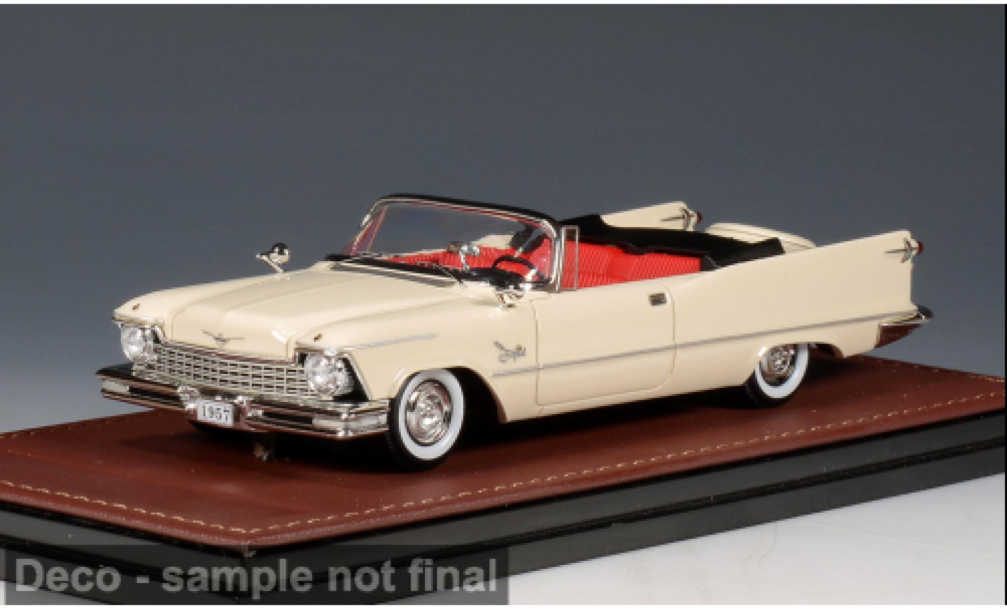 Imperial Crown 1/43 GLM Cabriolet beige 1957 1:43 modelauto