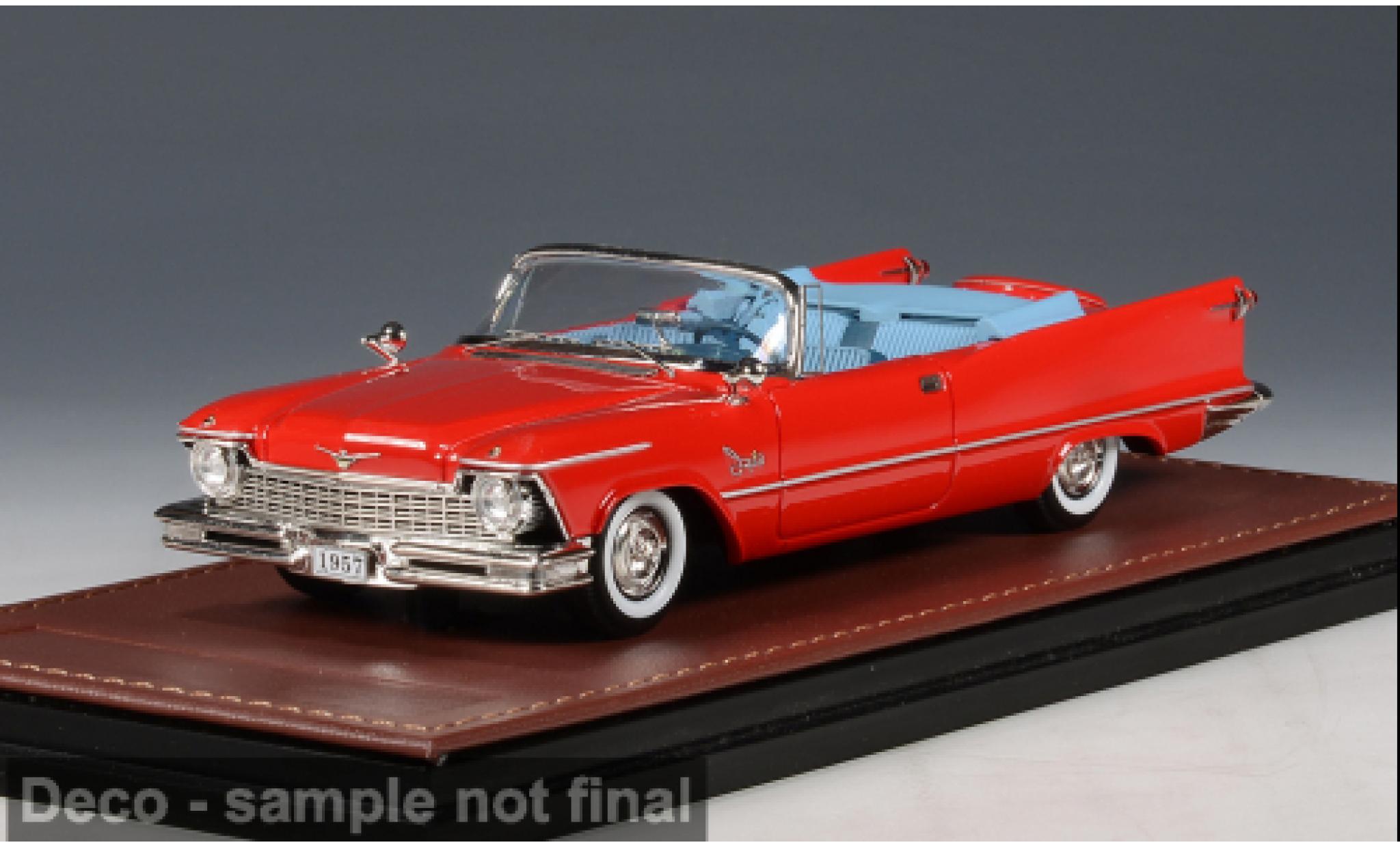 Imperial Crown 1/43 GLM Cabriolet rood 1957 1:43 modelauto
