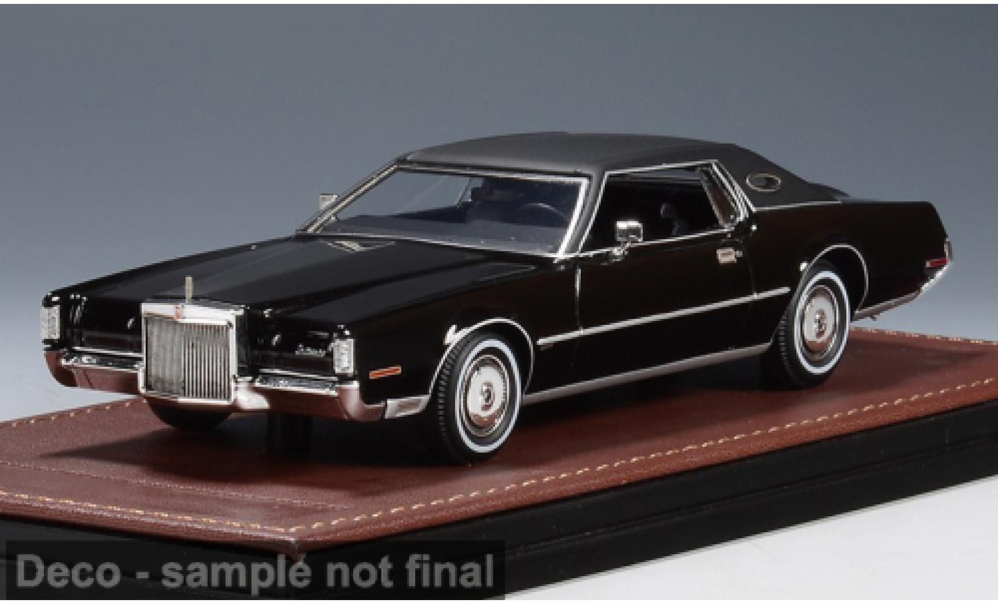 Lincoln Continental 1/43 GLM Mark IV zwart 1972 1:43 modelauto