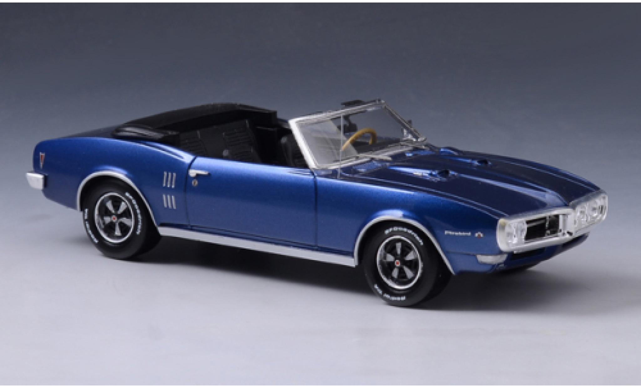 Pontiac Firebird 1/43 GLM 400 Cabriolet blauw 1968 modelauto