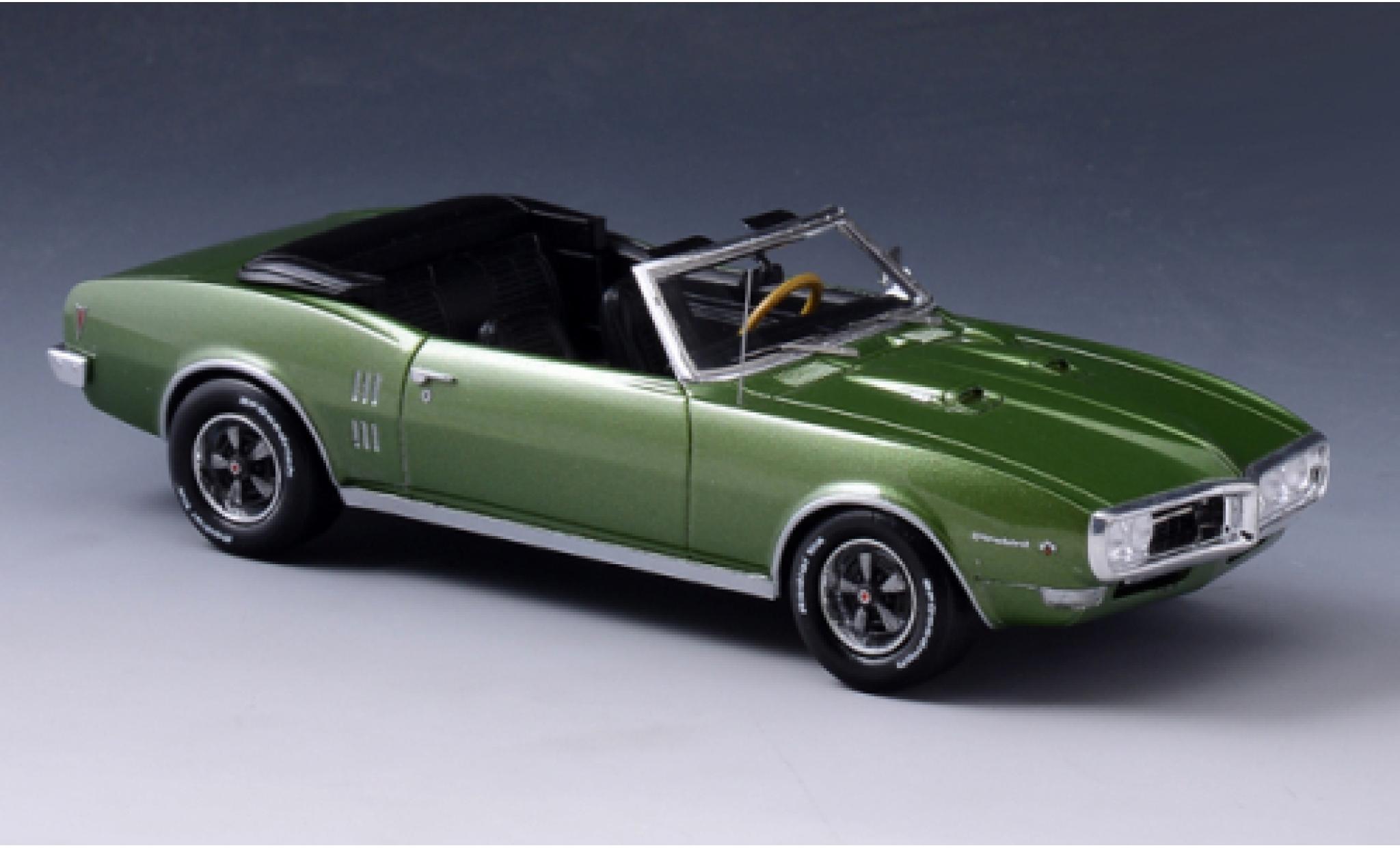Pontiac Firebird 1/43 GLM 400 Cabriolet groen 1968 modelauto