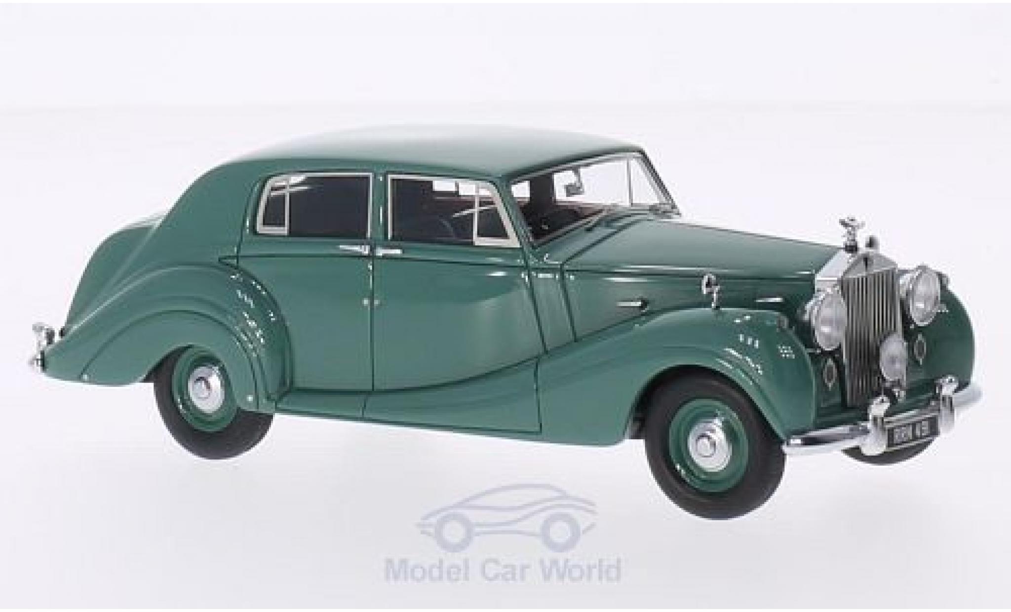 Rolls Royce Silver Wraith 1/43 GLM James Young groen RHD 1949 modelauto