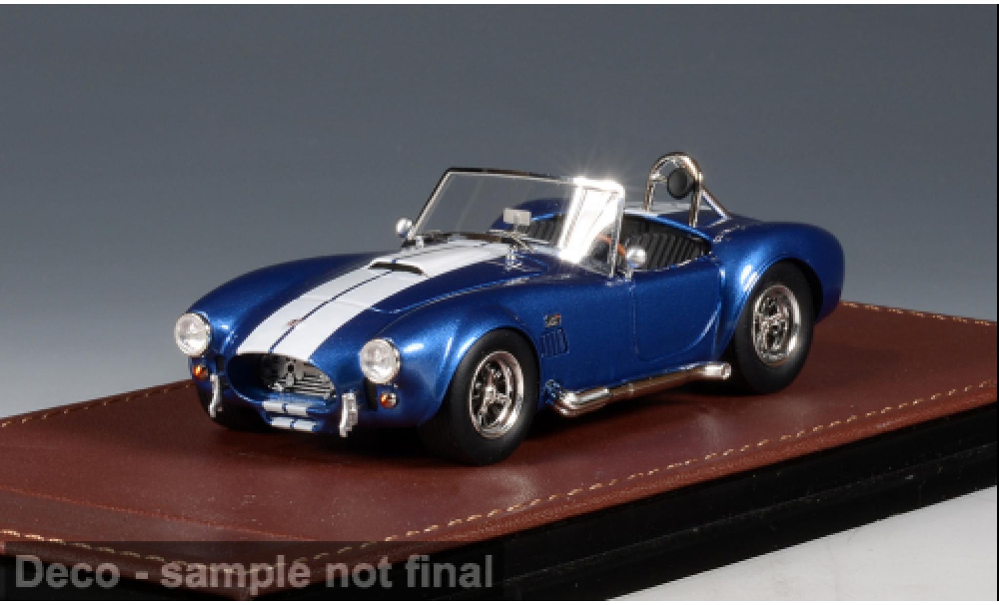 Shelby Cobra 1/43 GLM 427 S/C blauw/wit 1966 1:43 modelauto