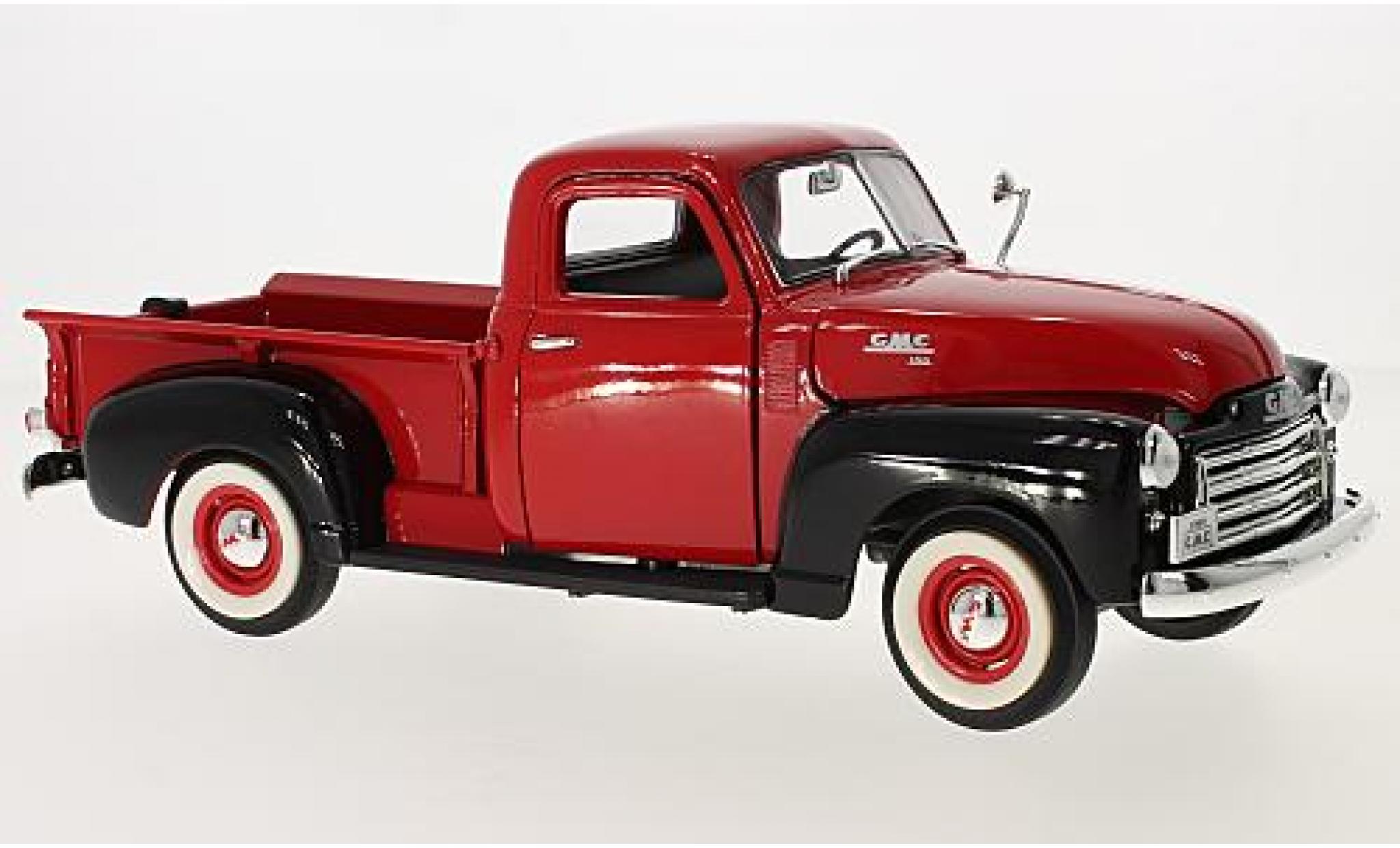 GMC Pick up 1/18 Lucky Die Cast Pick Up rood Lucky Die Cas 1:18 modelauto