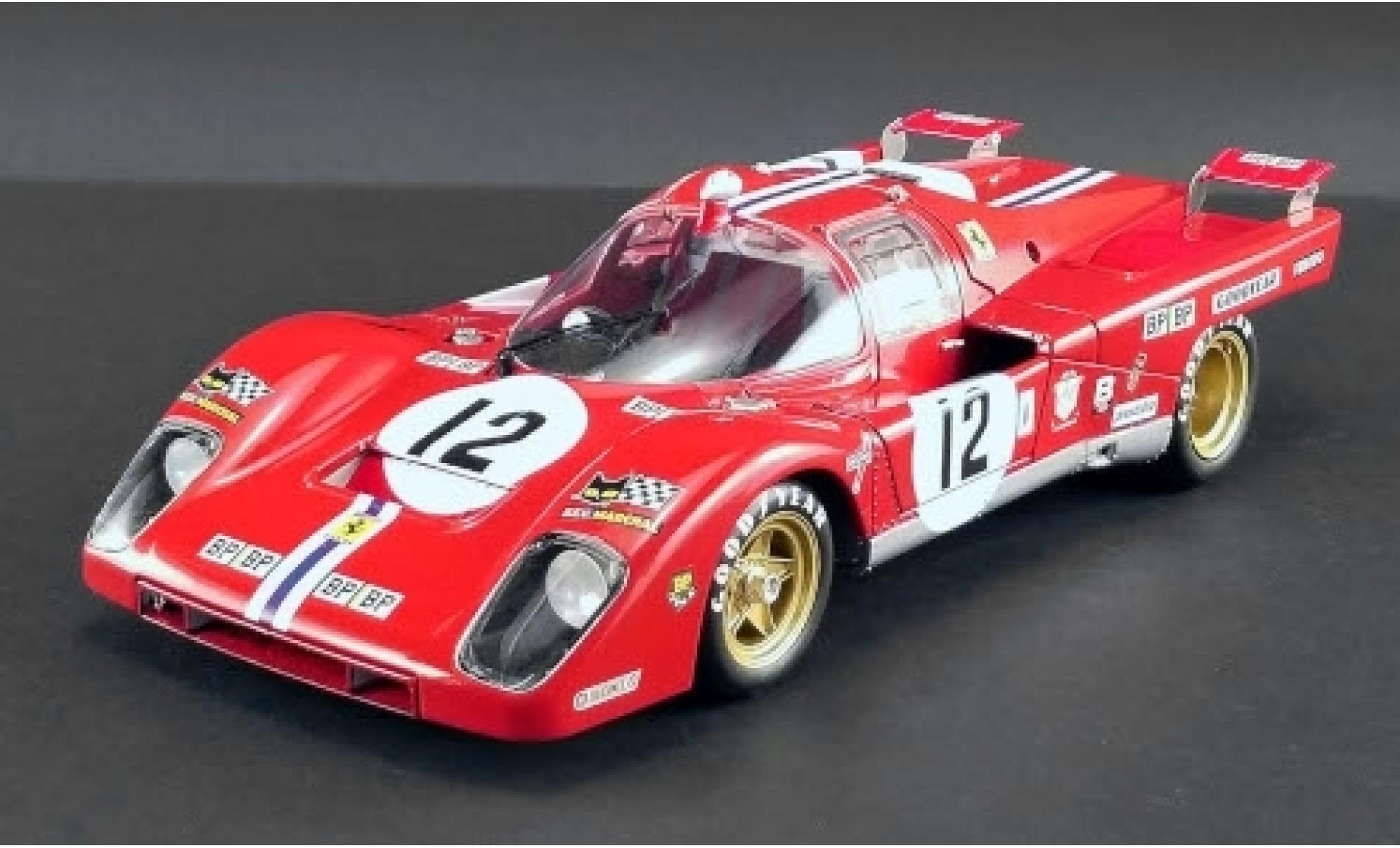 Ferrari 512 1/18 GMP M RHD No.12 N.A.R.T. - North American Racing Team 24h Le Mans 1971 Masterpiece Collection S.Posey/T.Adamowicz modelauto