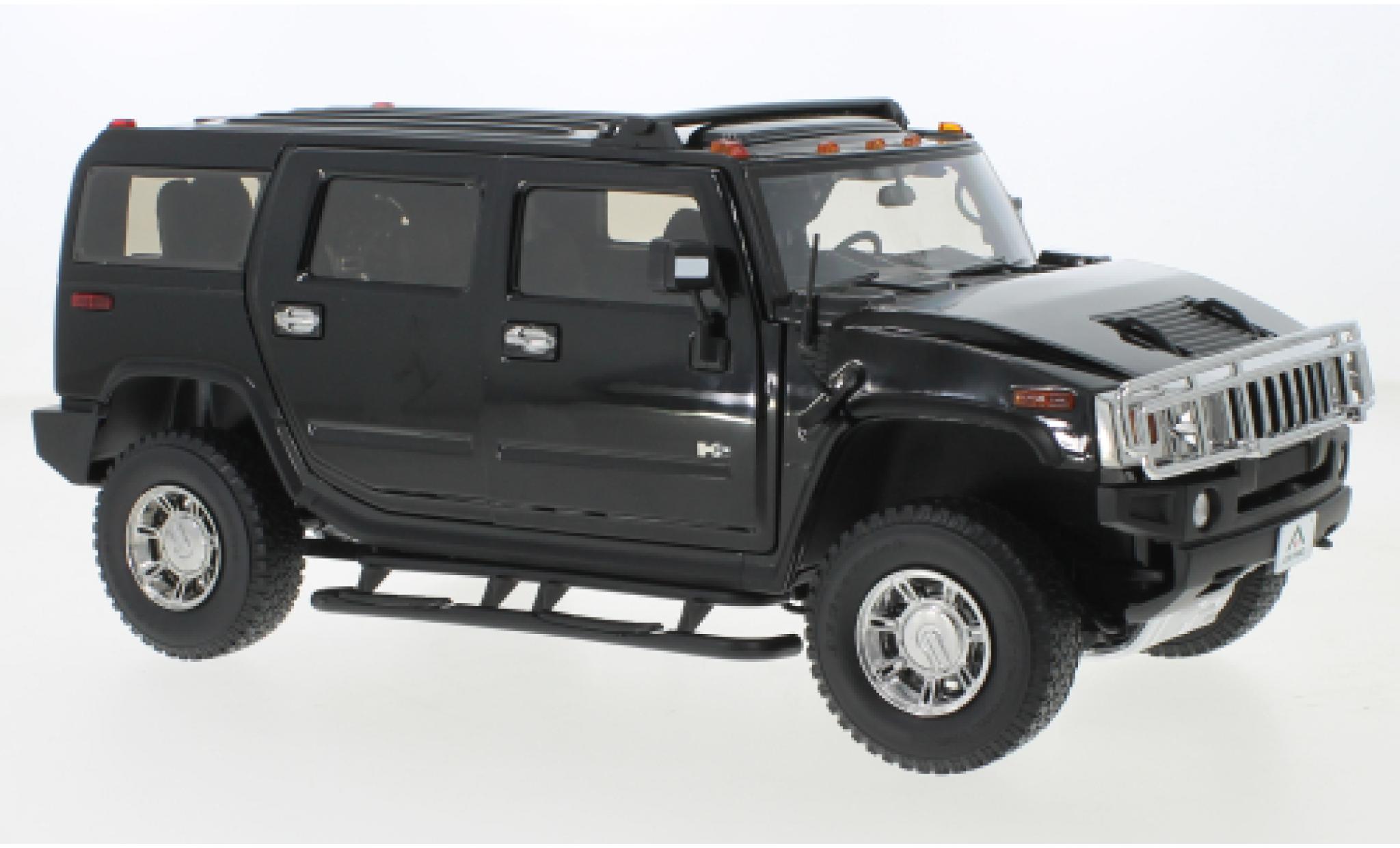 Hummer H2 1/18 GMP zwart NCIS - Based on the TV Series 2006 modelauto