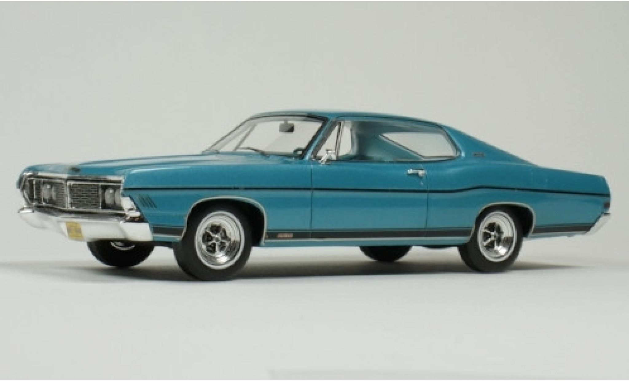Ford Galaxy 1/43 Goldvarg Collections Galaxie 500 XL metallic t&uuml;rkis 1968 modelauto