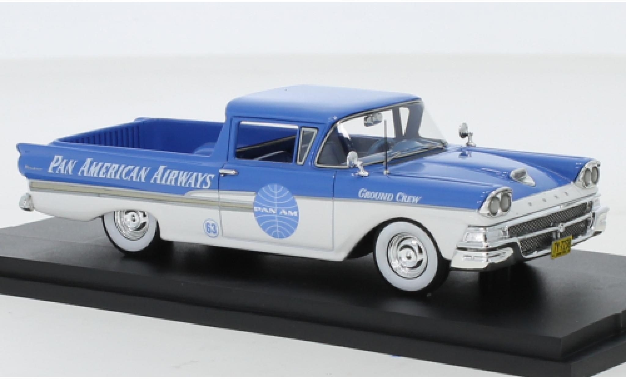 Ford Ranchero 1/43 Goldvarg Collections Pan American Airways 1958 modelauto