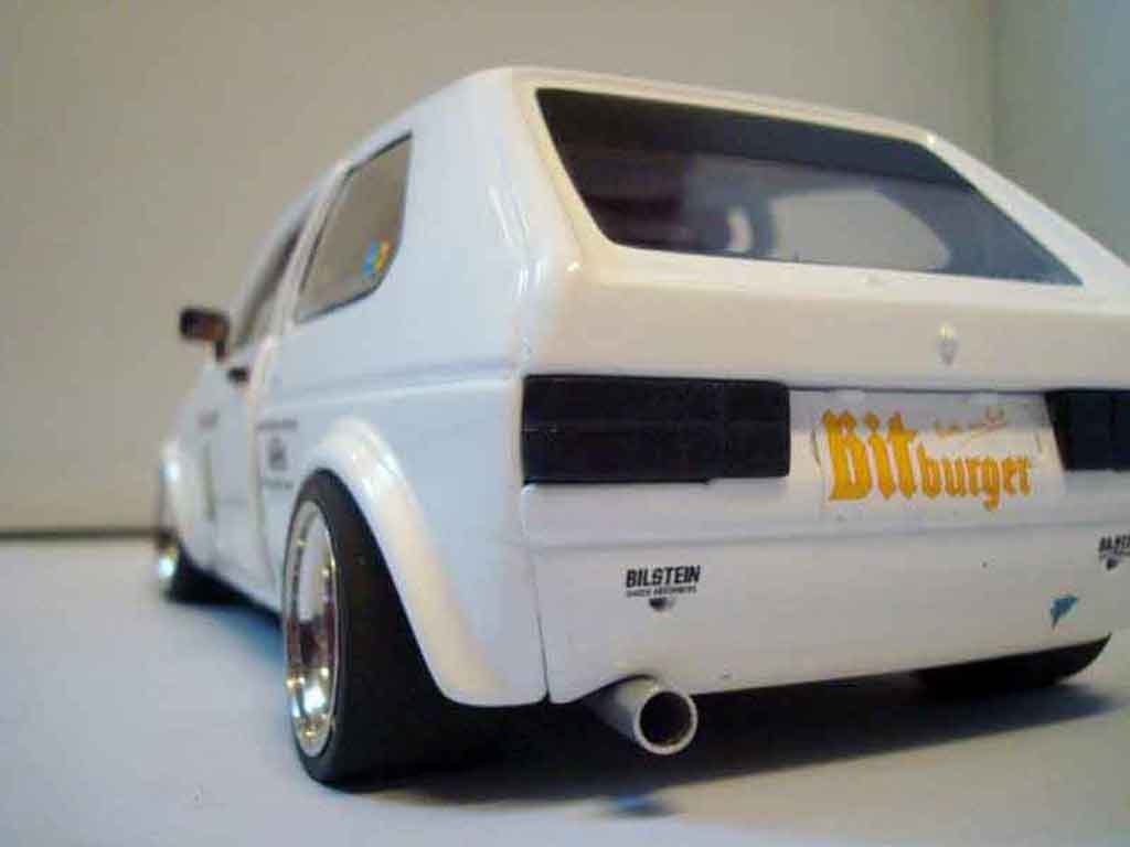 Volkswagen Golf GTI Berg Cup wit jantes rood 1/18 Solido