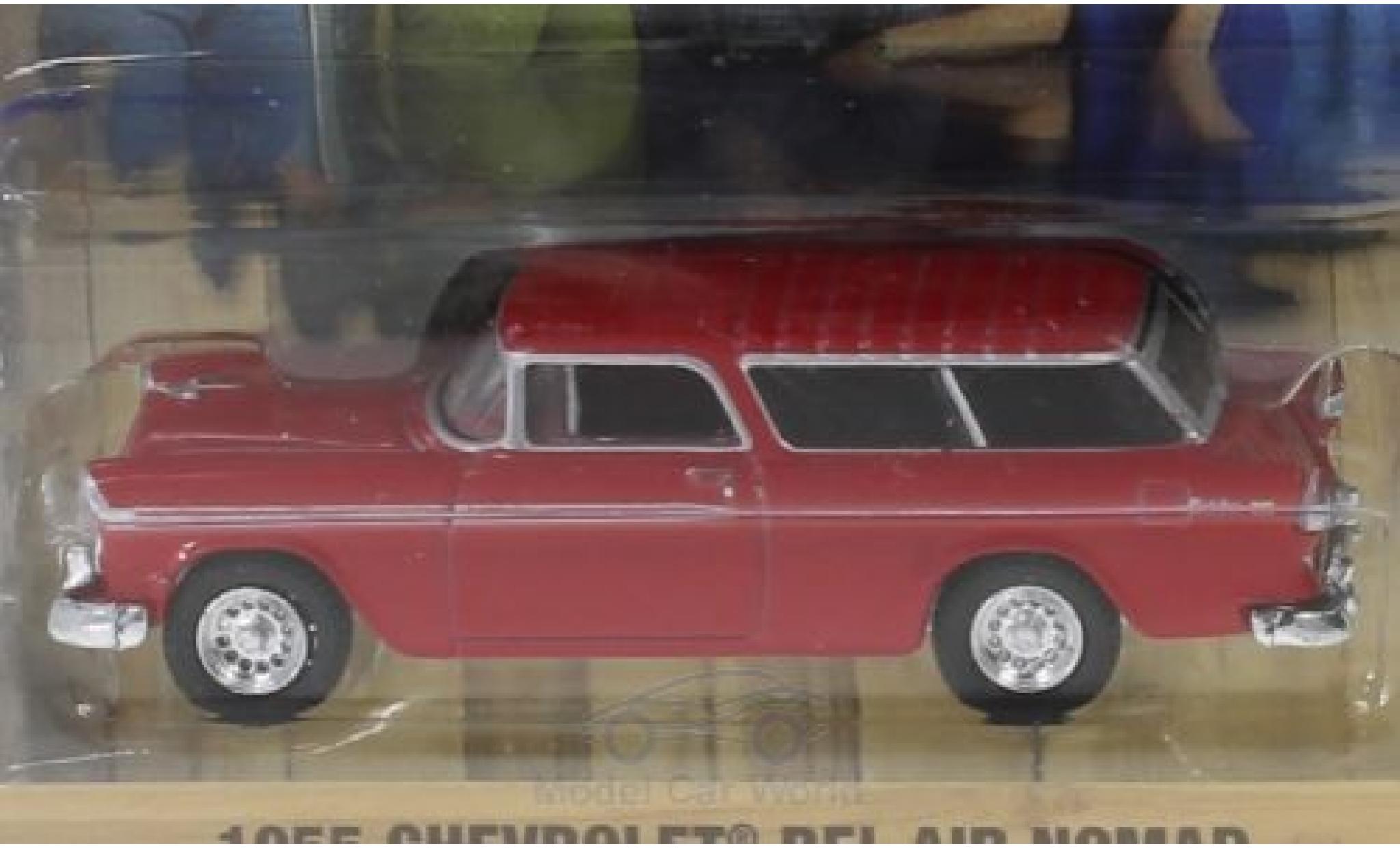 Chevrolet Bel Air 1/64 Greenlight Nomad rood Home Improvement 1955 modelauto