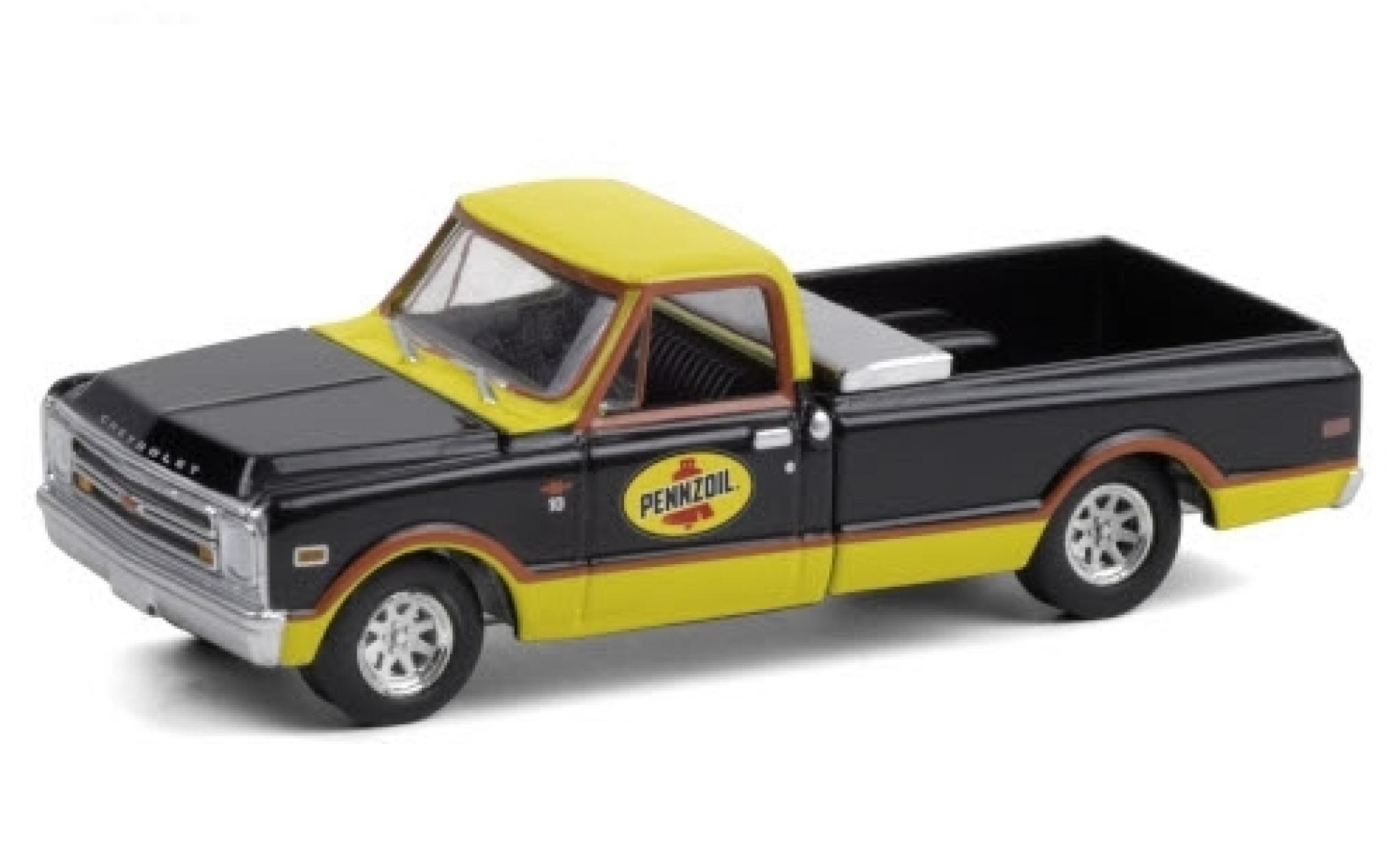 Chevrolet C-10 1/64 Greenlight Pennzoil 1968 modelauto