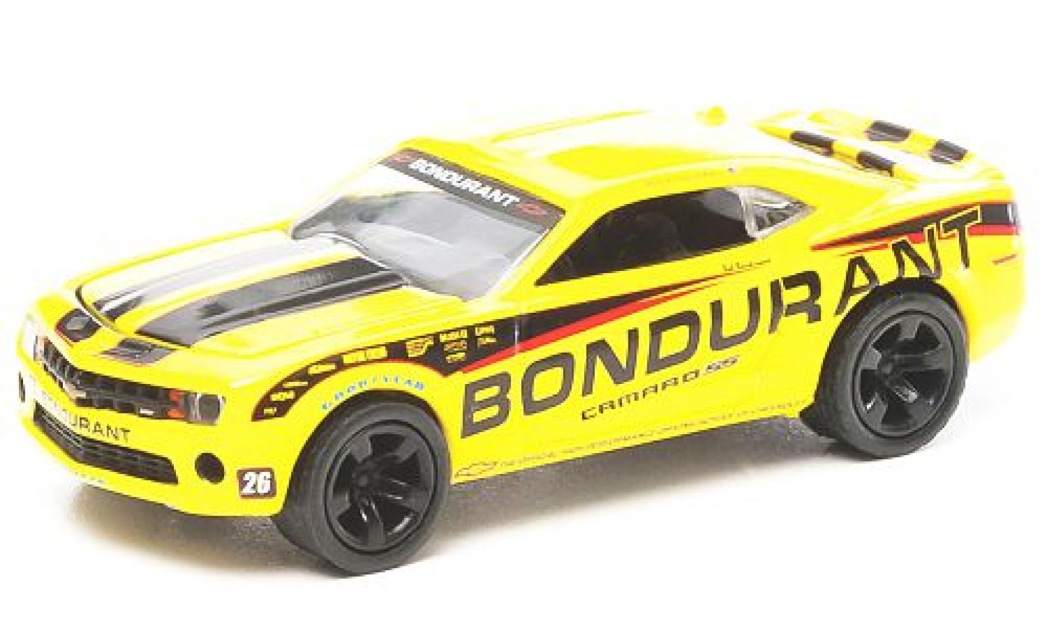 Chevrolet Camaro 1/64 Greenlight Super Sport geel/Dekor Bondurant 2011 modelauto