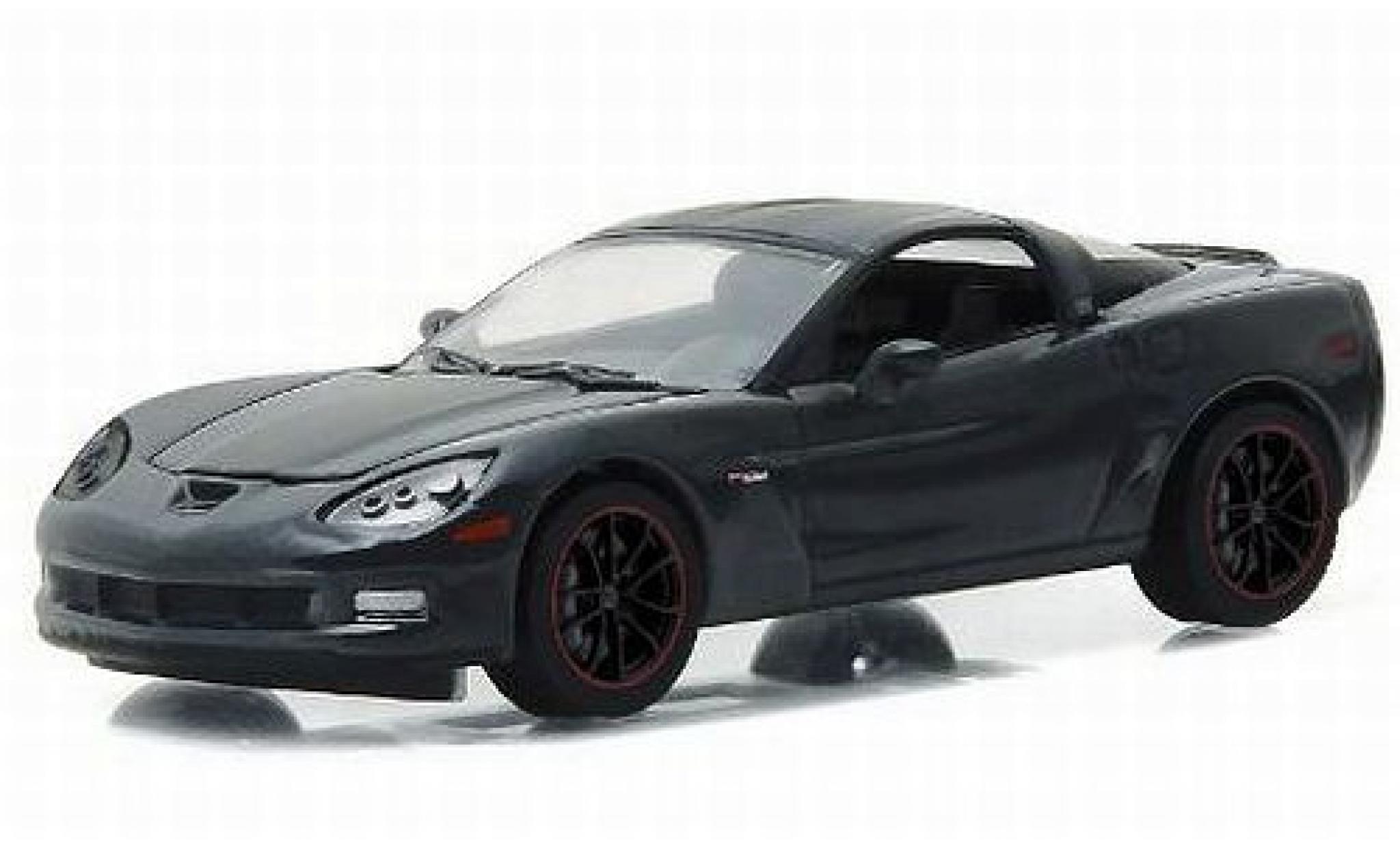 Chevrolet Corvette 1/64 Greenlight grijs 2012 Centennial Edition anniversary Collection Series 4 sans Vitrine modelauto