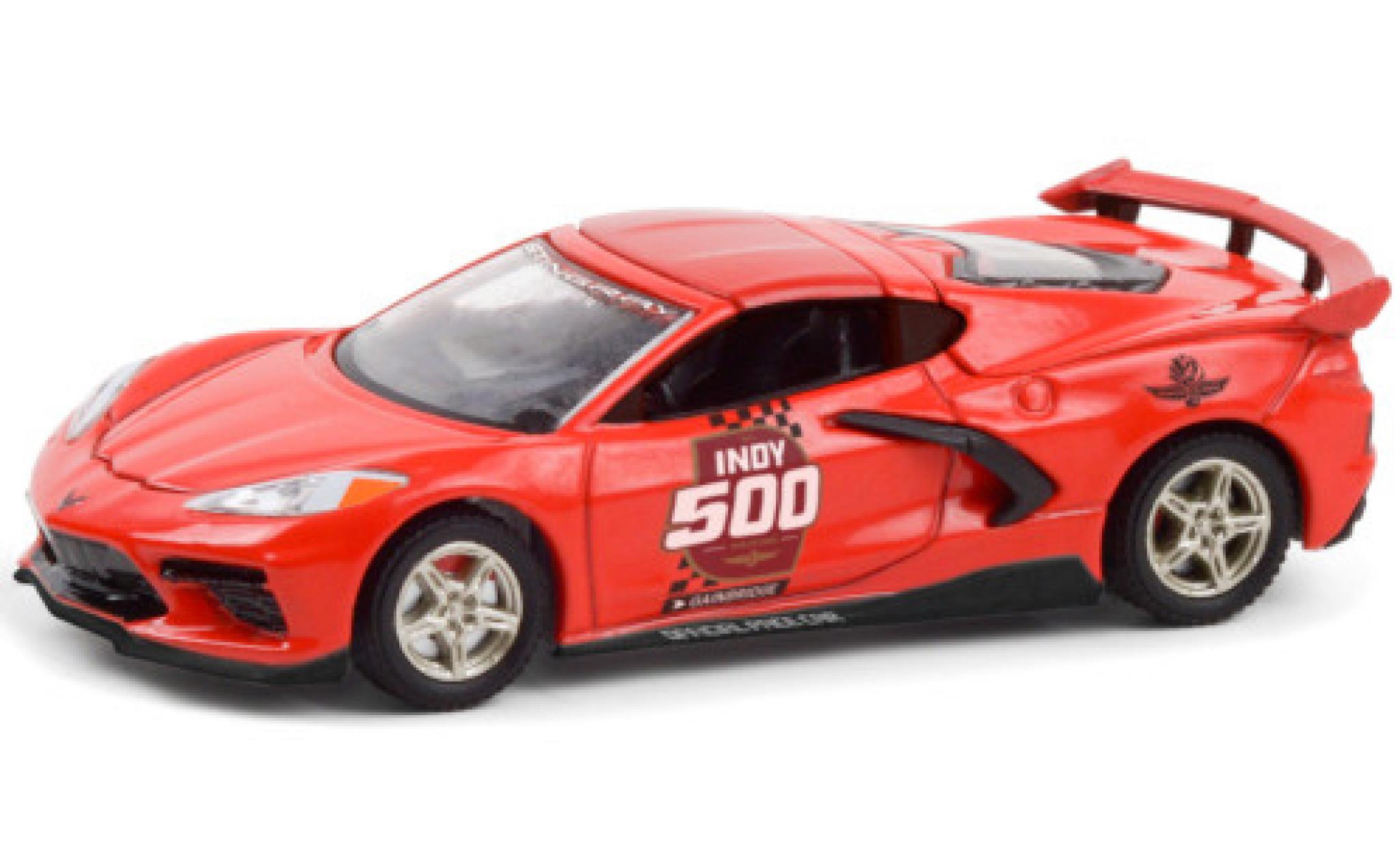 Chevrolet Corvette 1/64 Greenlight Stingray (C8) Indy 500 - Official Pace Car 2020 104th Annual Indianapolis 500 Mile Race modelauto