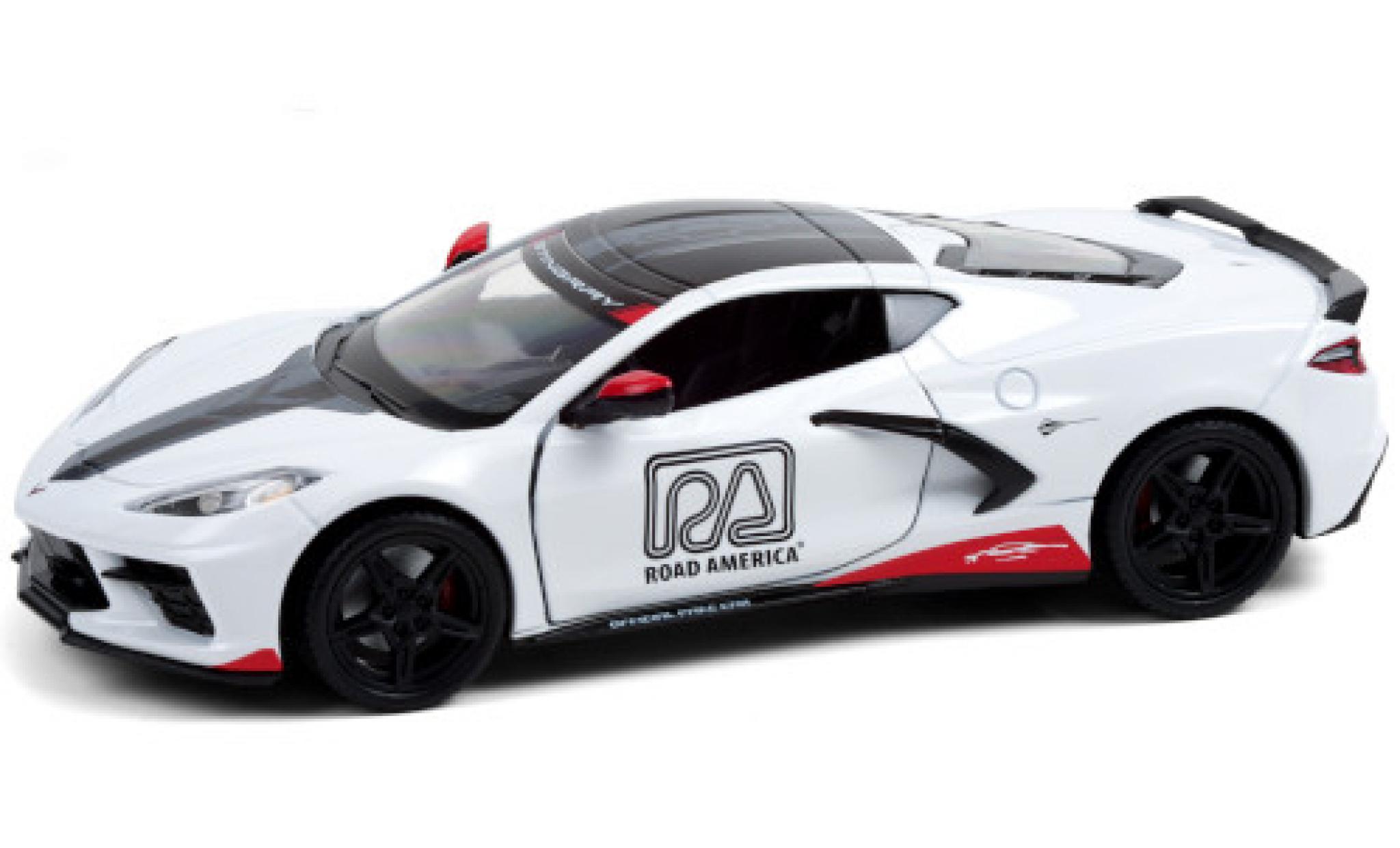 Chevrolet Corvette 1/64 Greenlight Stingray (C8) Road America - Official Pace Car 2020 modelauto