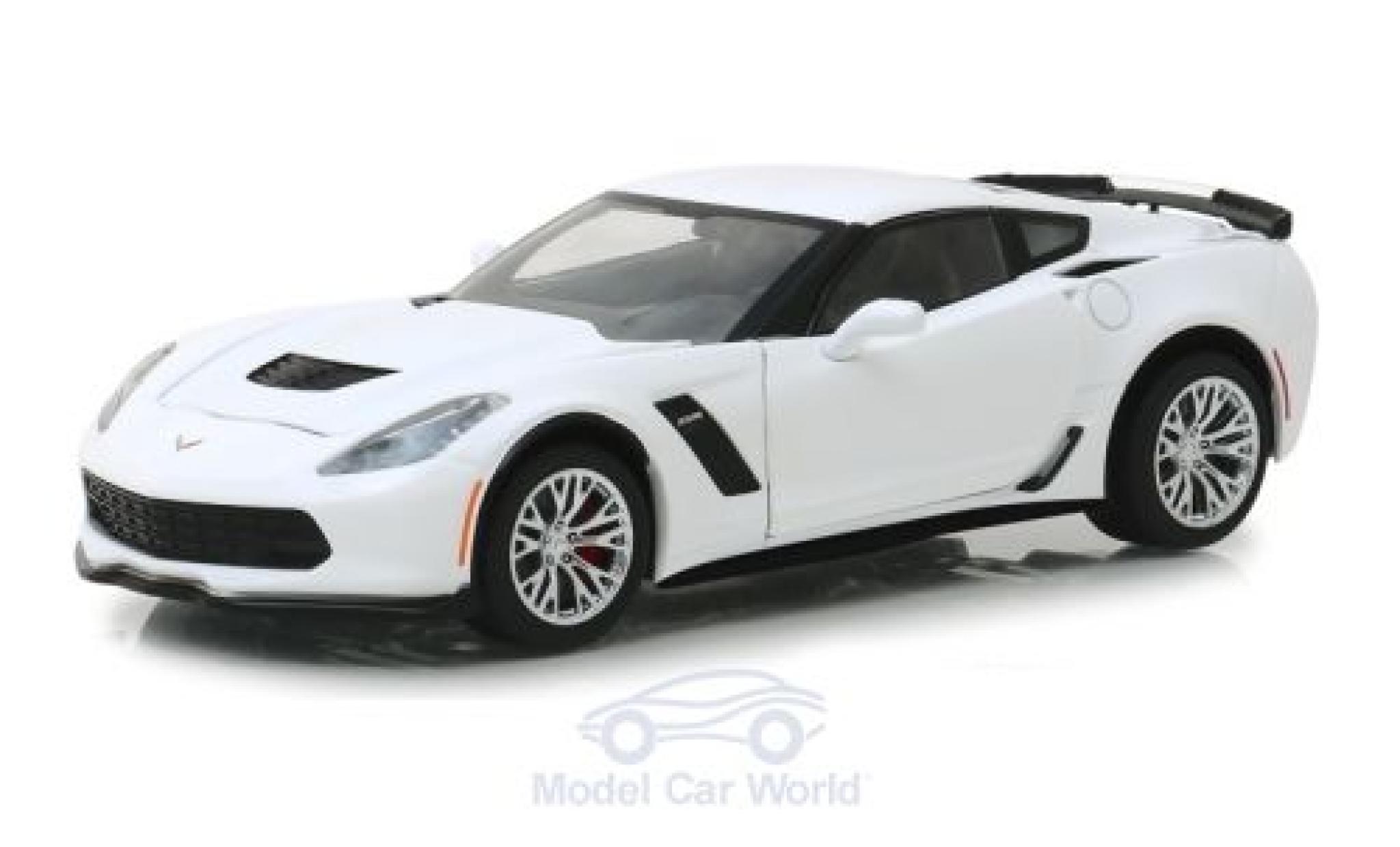 Chevrolet Corvette 1/24 Greenlight Z06 wit 2019 modelauto