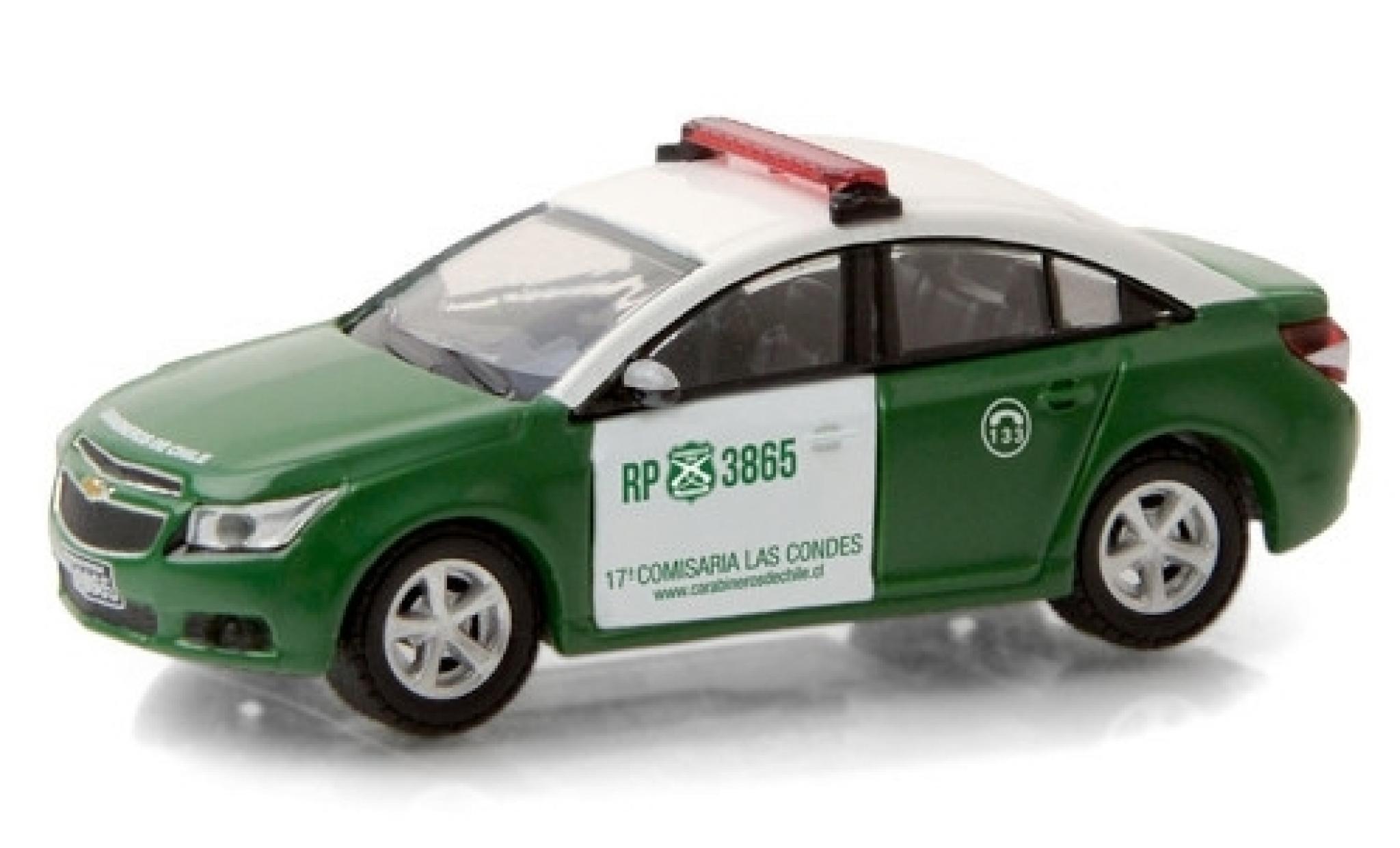 Chevrolet Cruze 1/64 Greenlight Carabineros de Chile 2013 modelauto