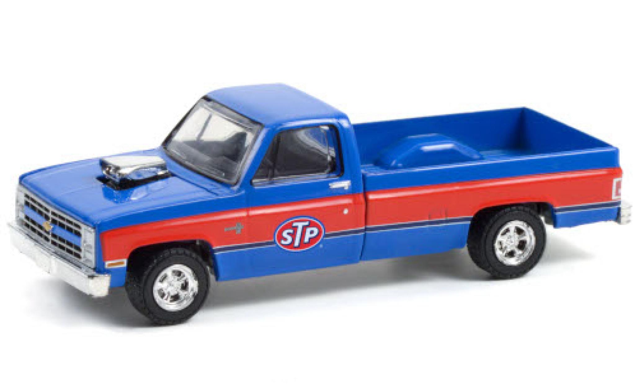 Chevrolet Silverado 1/64 Greenlight Custom STP 1987 modelauto