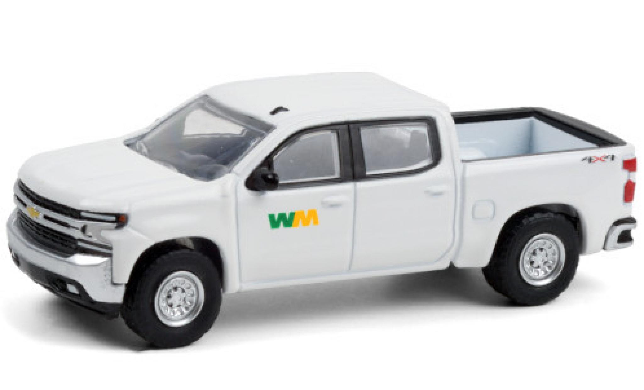 Chevrolet Silverado 1/64 Greenlight WM - Waste Management 2020 modelauto