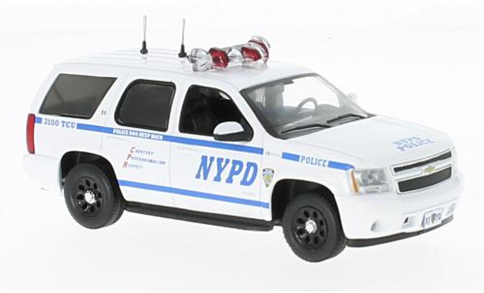 Chevrolet Tahoe 1/43 Greenlight NYPD - New York Politie Department 2012 modelauto