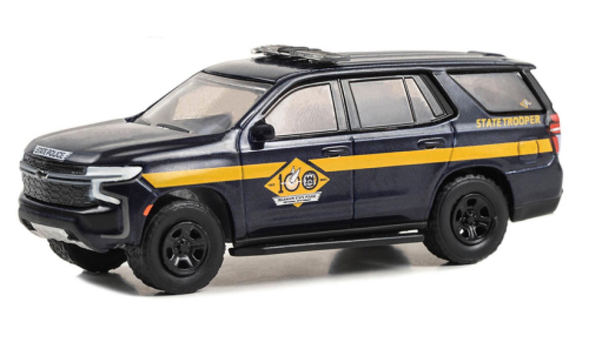 Chevrolet Tahoe 1/64 Greenlight Politie Pursuit Vehicle Delaware State Politie 2023 1:64 modelauto