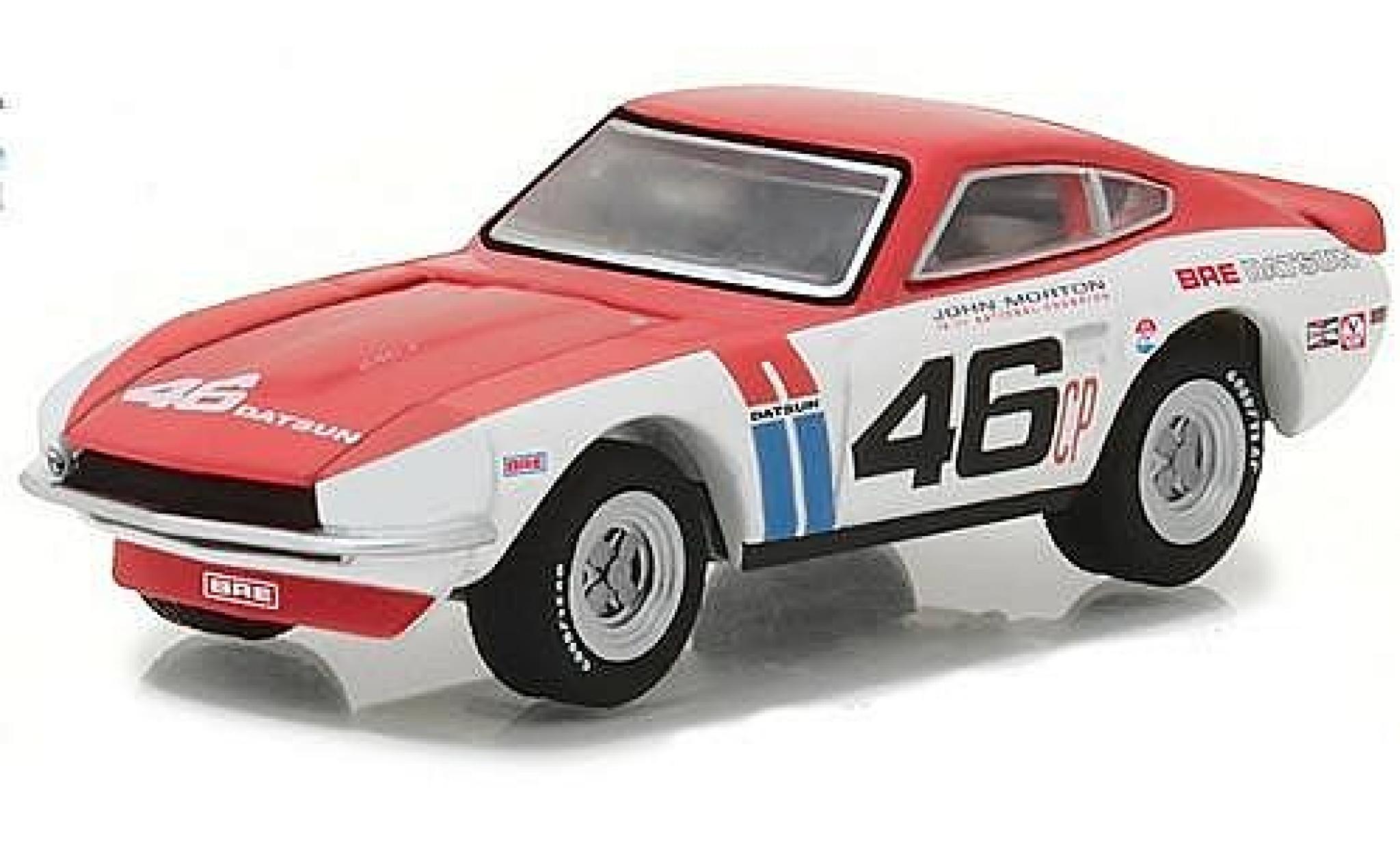 Datsun 240Z 1/64 Greenlight No.46 BRE 1970 J.Morton modelauto