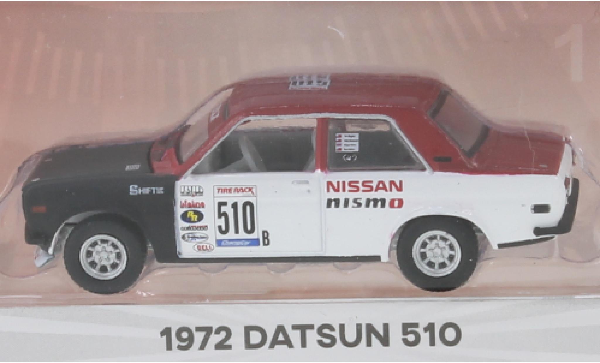 Datsun 510 1/64 Greenlight No.B 1972 2-Door Sedan modelauto