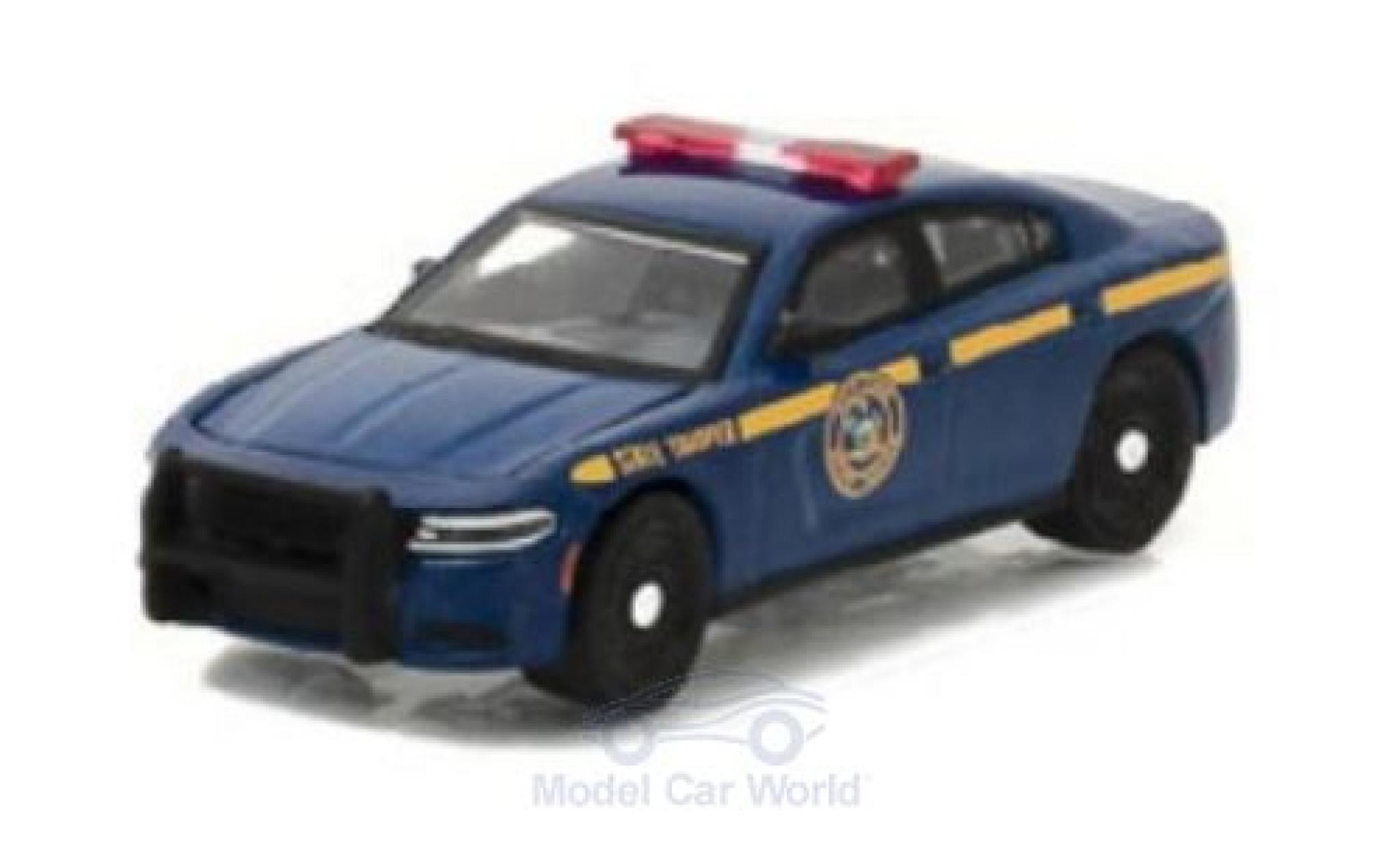 Dodge Charger 1/64 Greenlight New York State Trooper 2017 modelauto