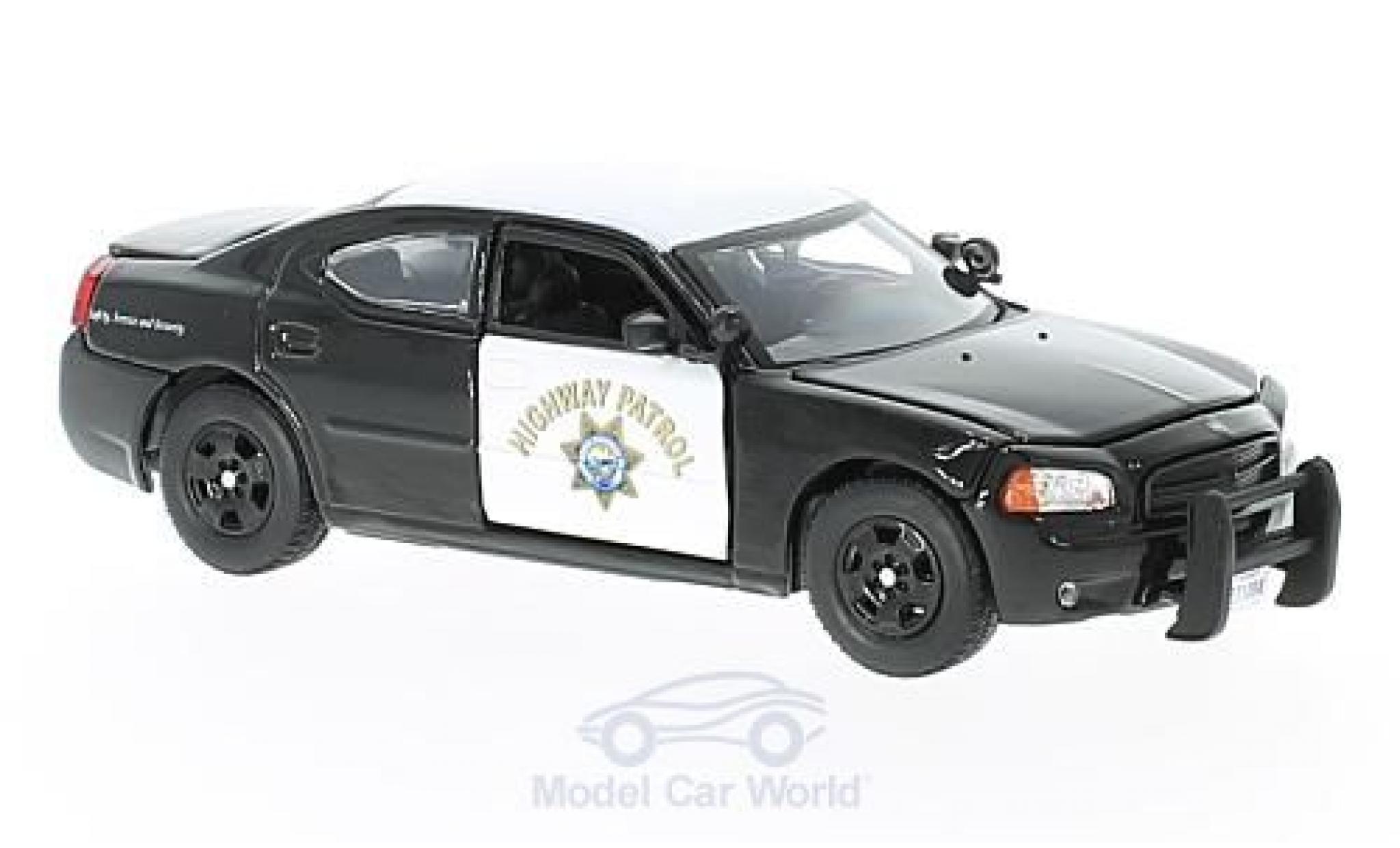 Dodge Charger 1/43 Greenlight Pursuit California Highway Patrol 2008 modelauto