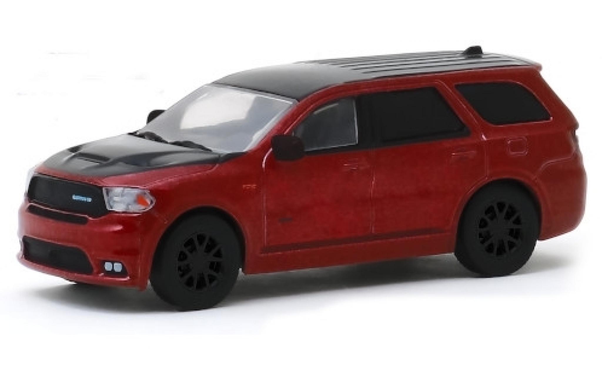 Dodge Durango 1/64 Greenlight SRT metallic rood/zwart Law 2018 MOPAR modelauto