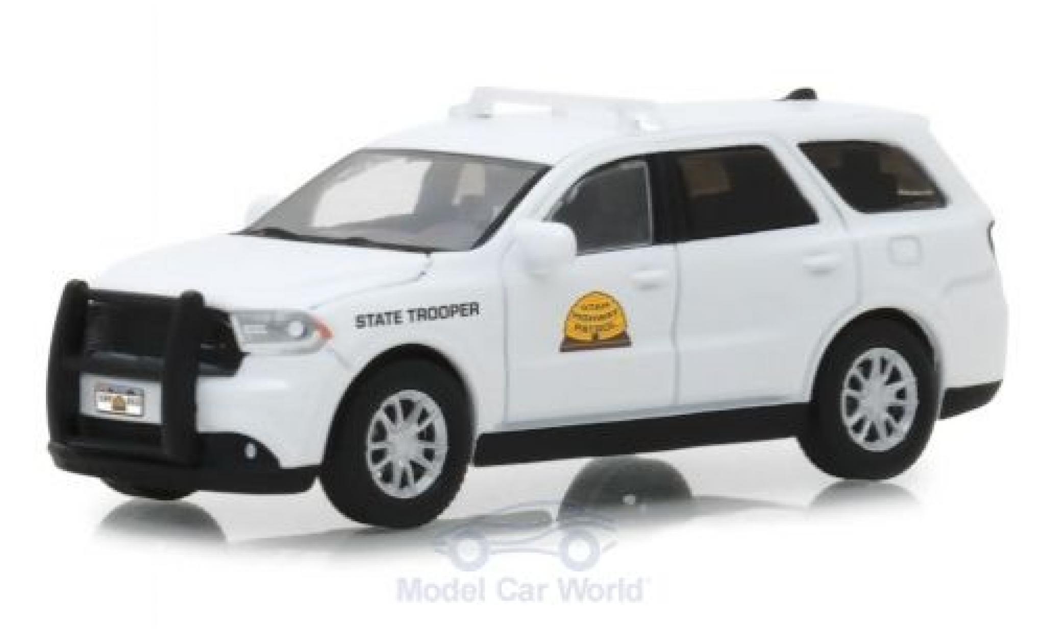 Dodge Durango 1/64 Greenlight Utah Highway Patrol 2017 modelauto