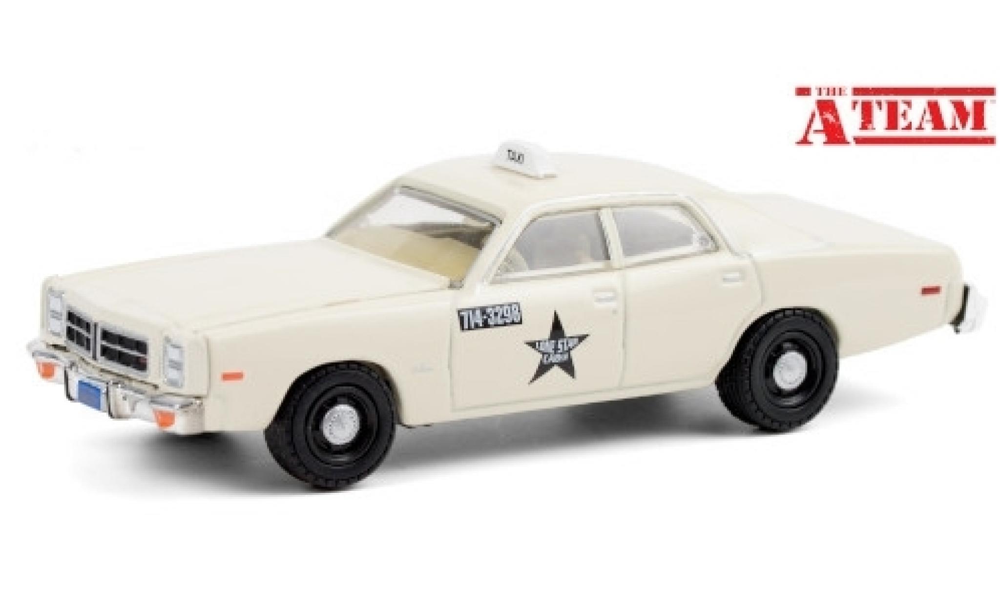 Dodge Monaco 1/64 Greenlight Lone Star Cab Co. 1978 The A-Team (TV-Serie) modelauto