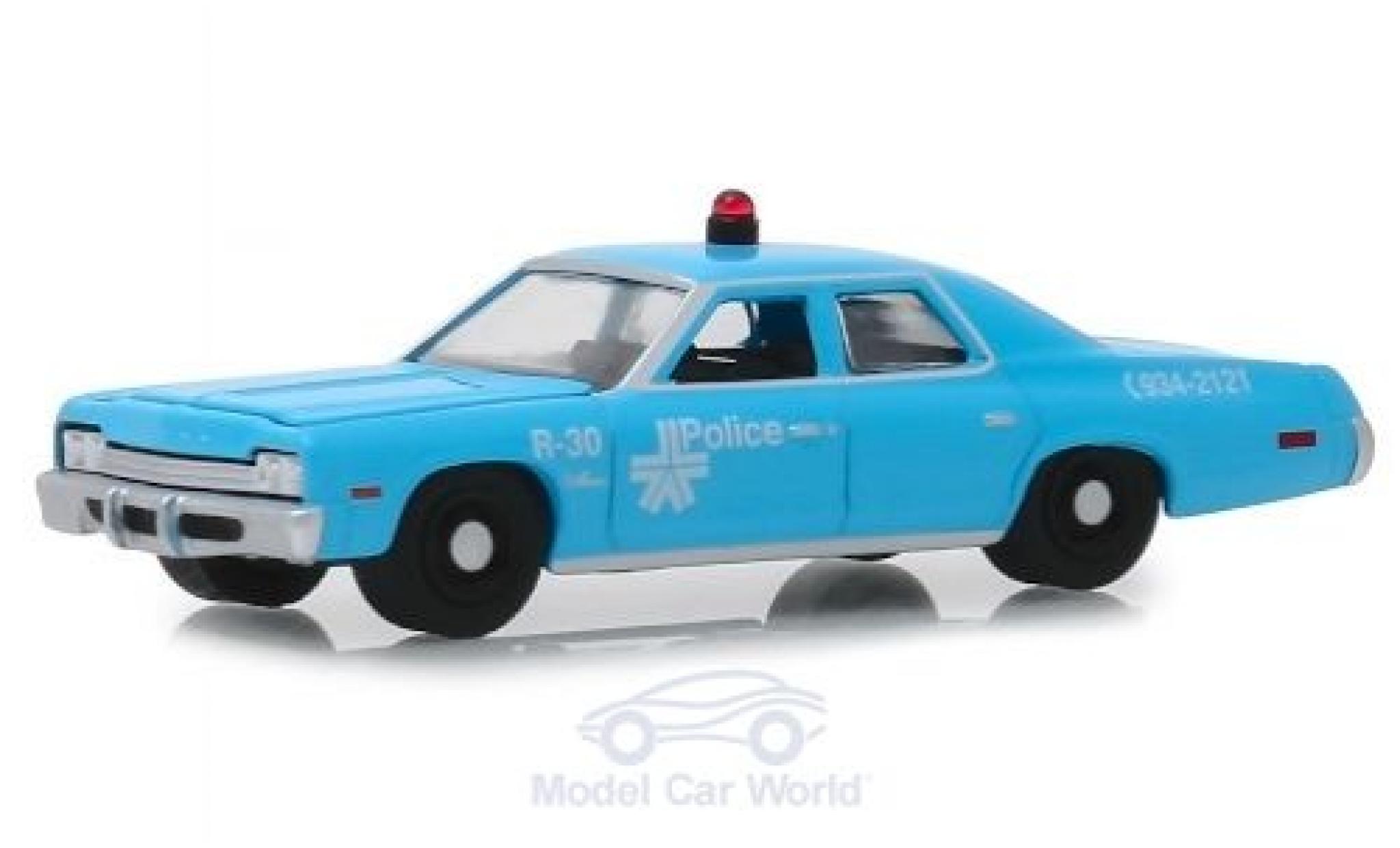 Dodge Monaco 1/64 Greenlight Montreal Politie 1974 modelauto