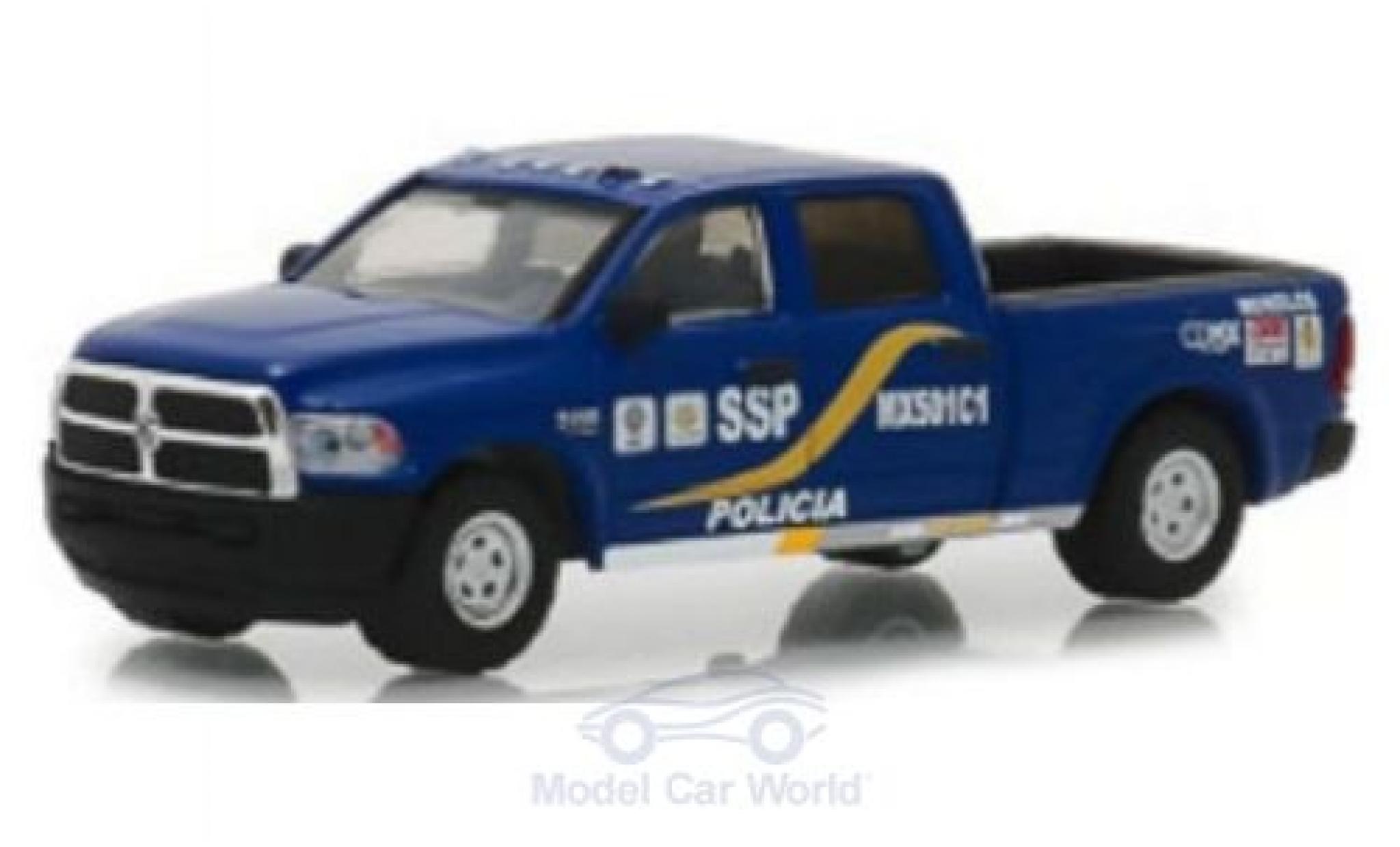Dodge RAM 1/64 Greenlight 2500 Mexico City 2017 modelauto