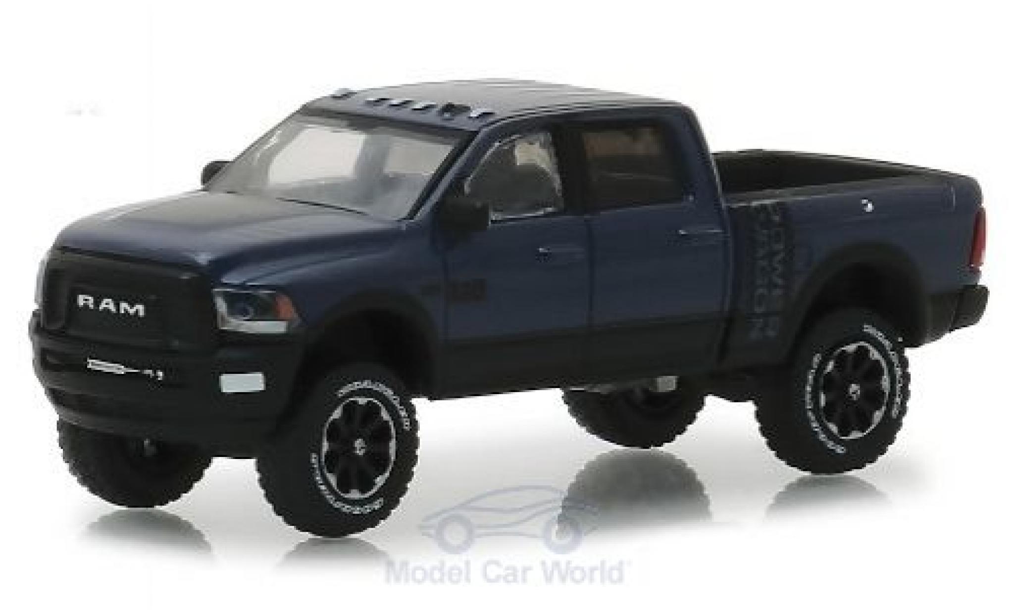 Dodge RAM 1/64 Greenlight 2500 Power Wagon metallic anthrazit/zwart 2018 modelauto