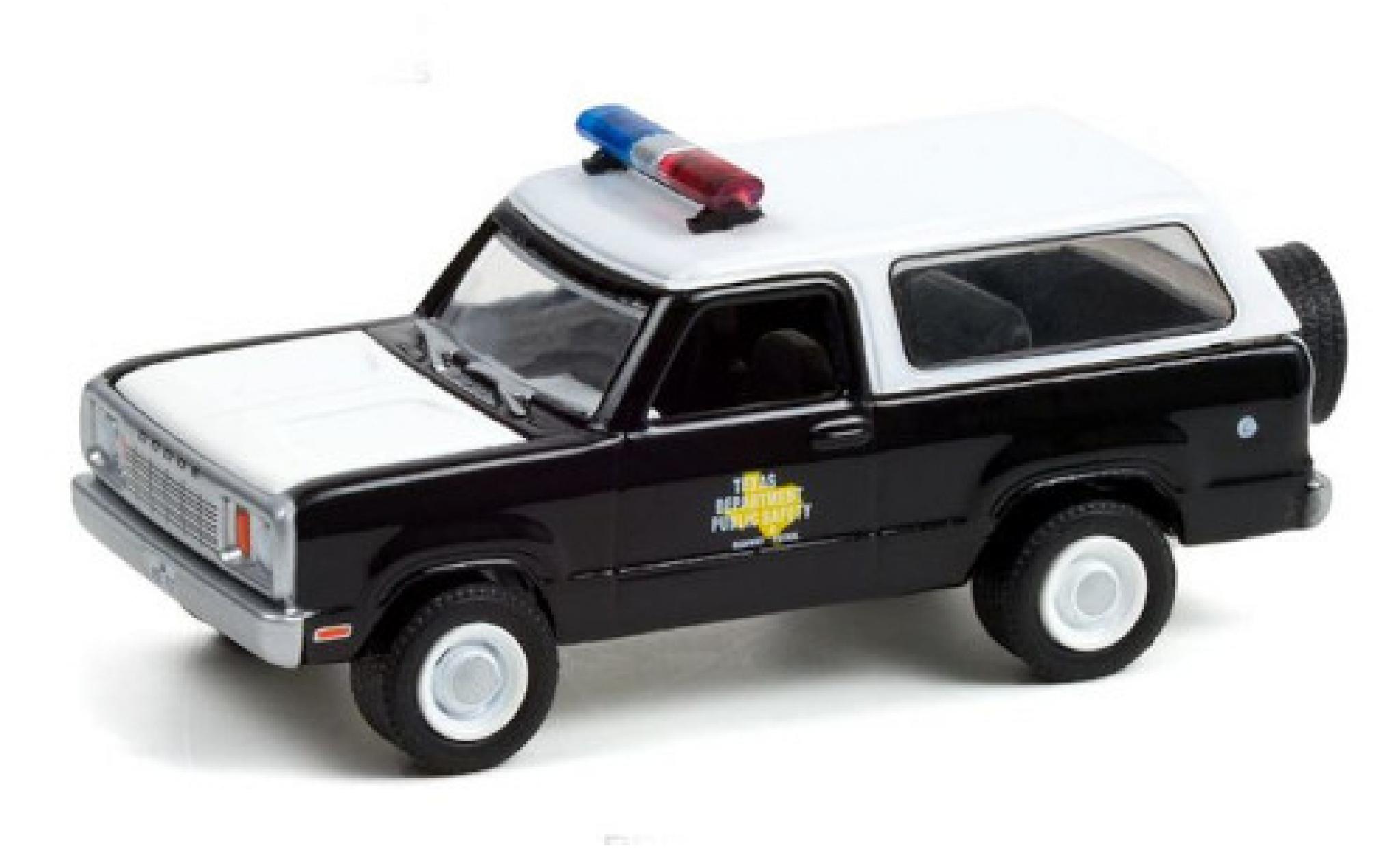 Dodge RAM 1/64 Greenlight Ramcharger Texas Department of Public Safety modelauto