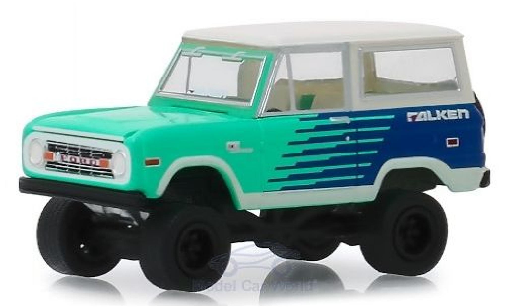 Ford Bronco 1/18 Greenlight Falken Tires 1976 modelauto