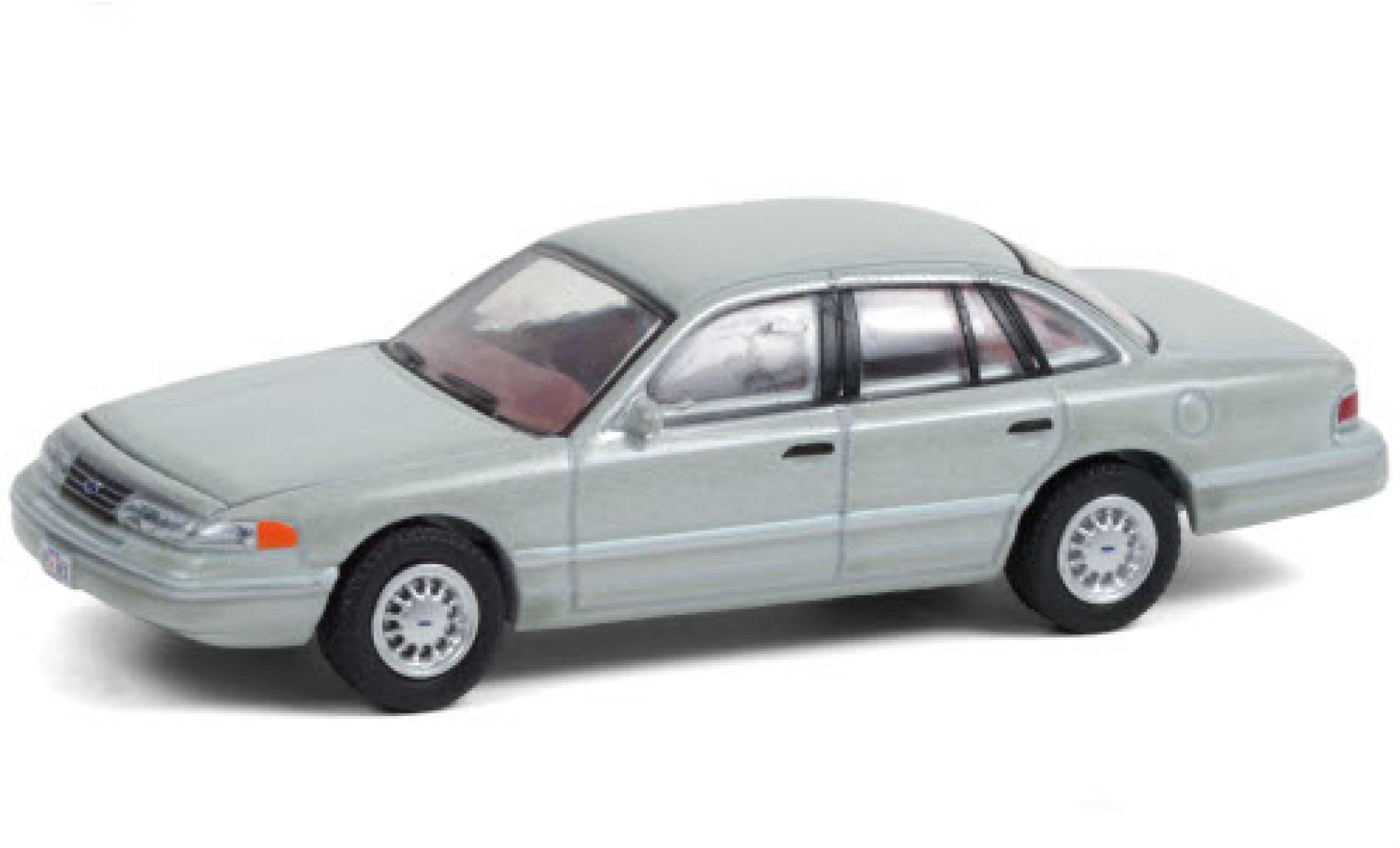 Ford Crown 1/64 Greenlight Victoria metallic grijs 1993 The X-Files modelauto