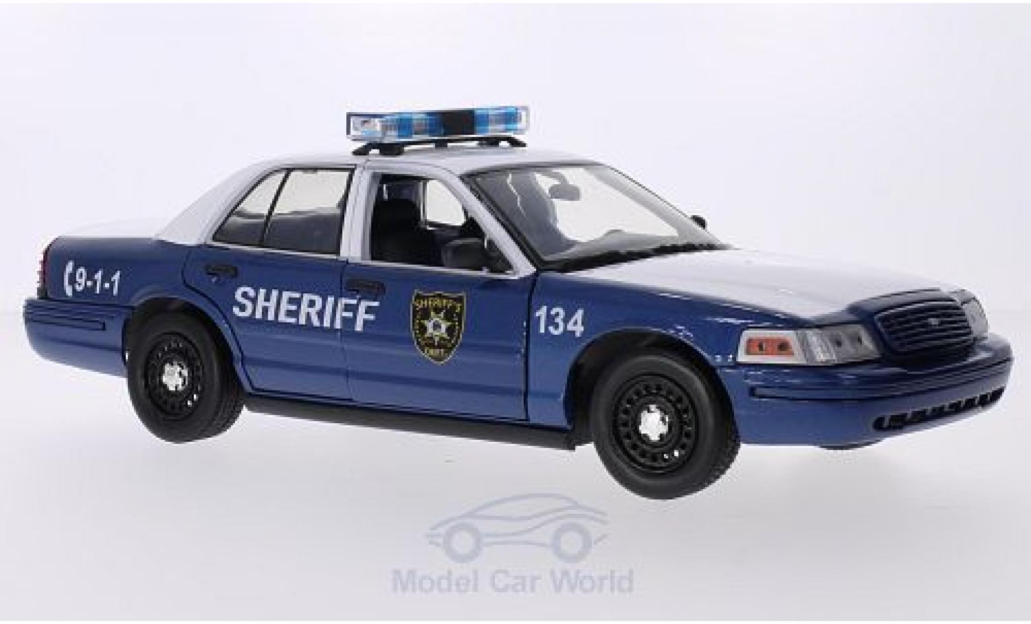 Ford Crown 1/18 Greenlight Victoria Politie Interceptor 2010 The Walking Dead modelauto
