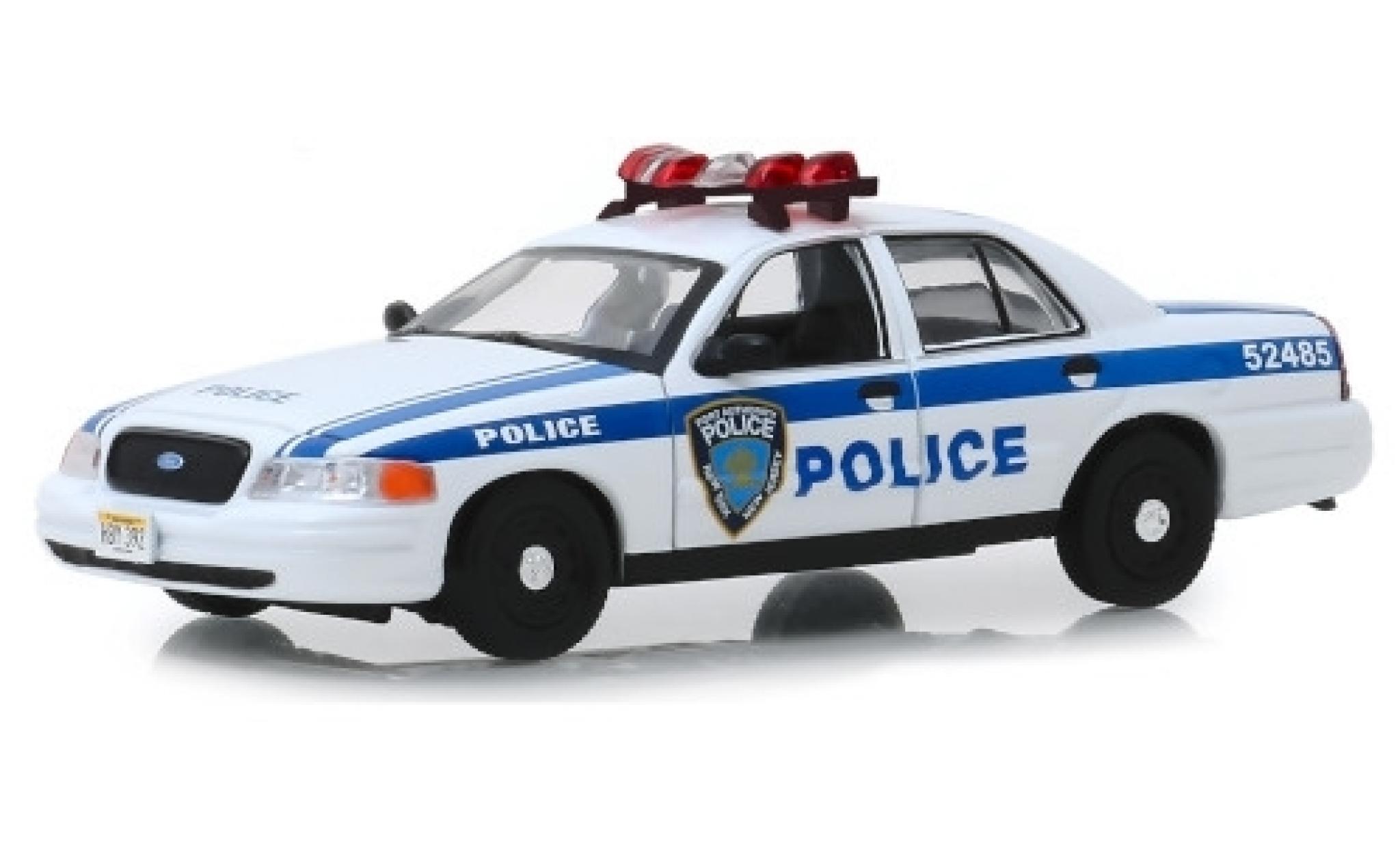 Ford Crown 1/43 Greenlight Victoria Politie Interceptor Port Authority of New York & New Jersey 2003 modelauto