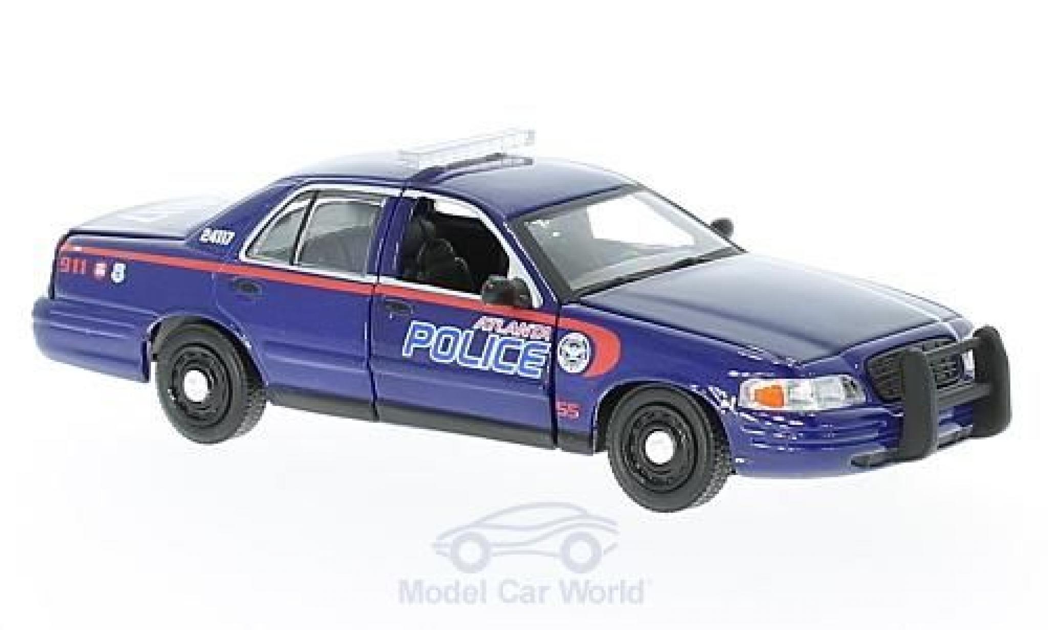 Ford Crown 1/43 Greenlight Victoria Politie Interceptor The Walking Dead 2001 modelauto