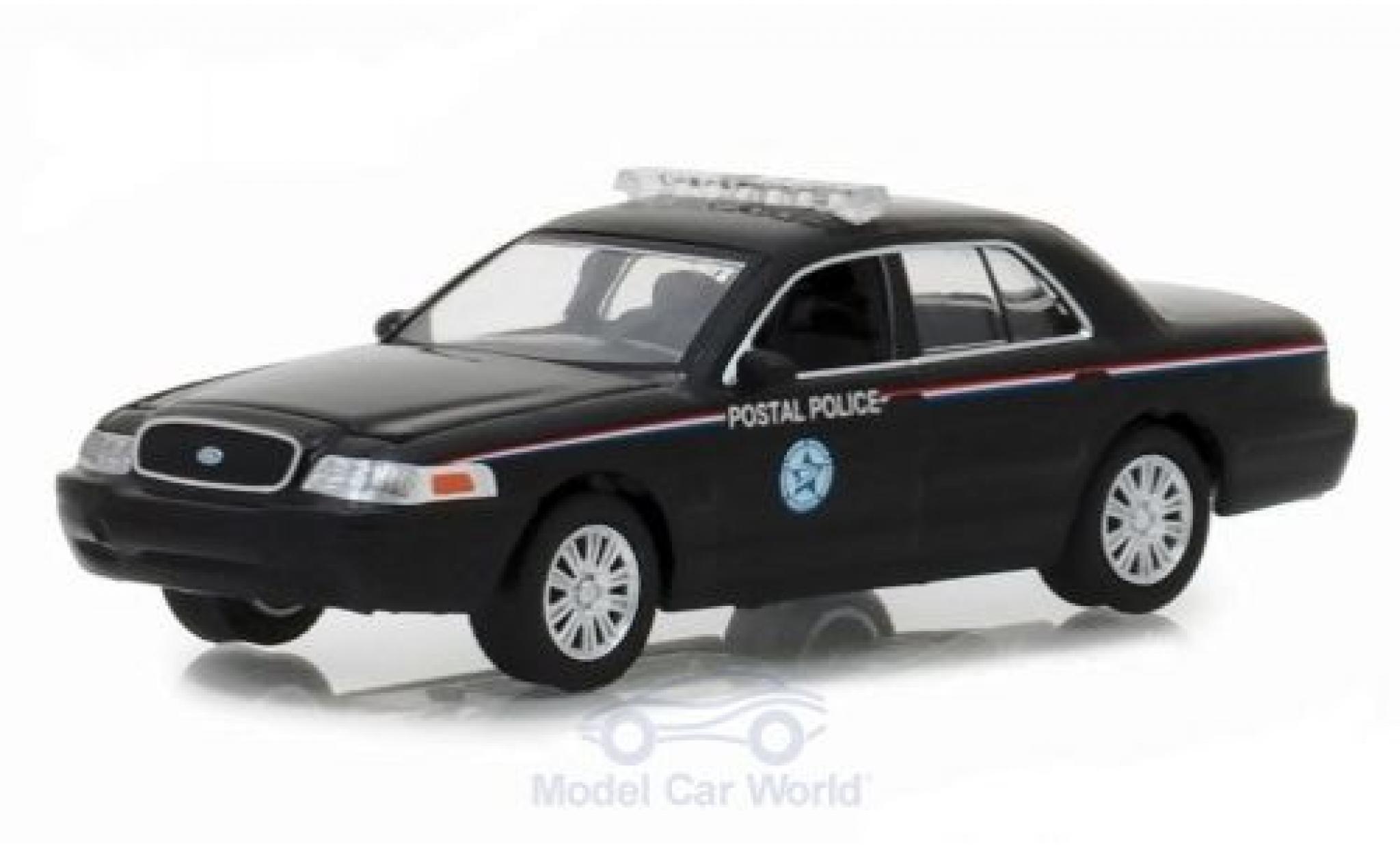Ford Crown 1/64 Greenlight Victoria Politie Interceptor United States Postal Service 2010 modelauto