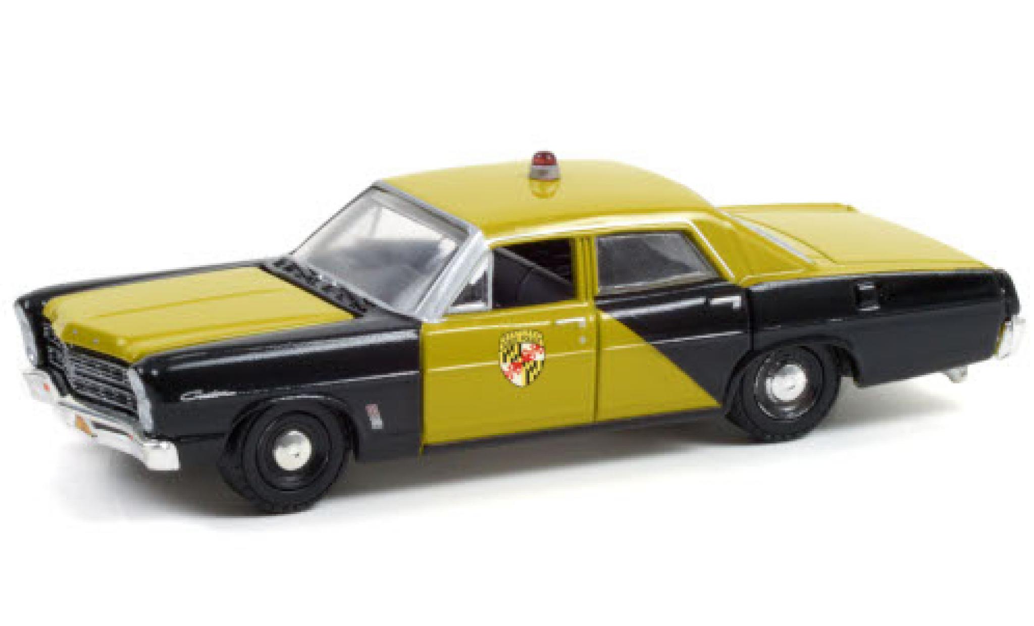 Ford Custom 1/64 Greenlight Maryland State Politie 1967 Maryland State Politie 100th Anniversaire modelauto